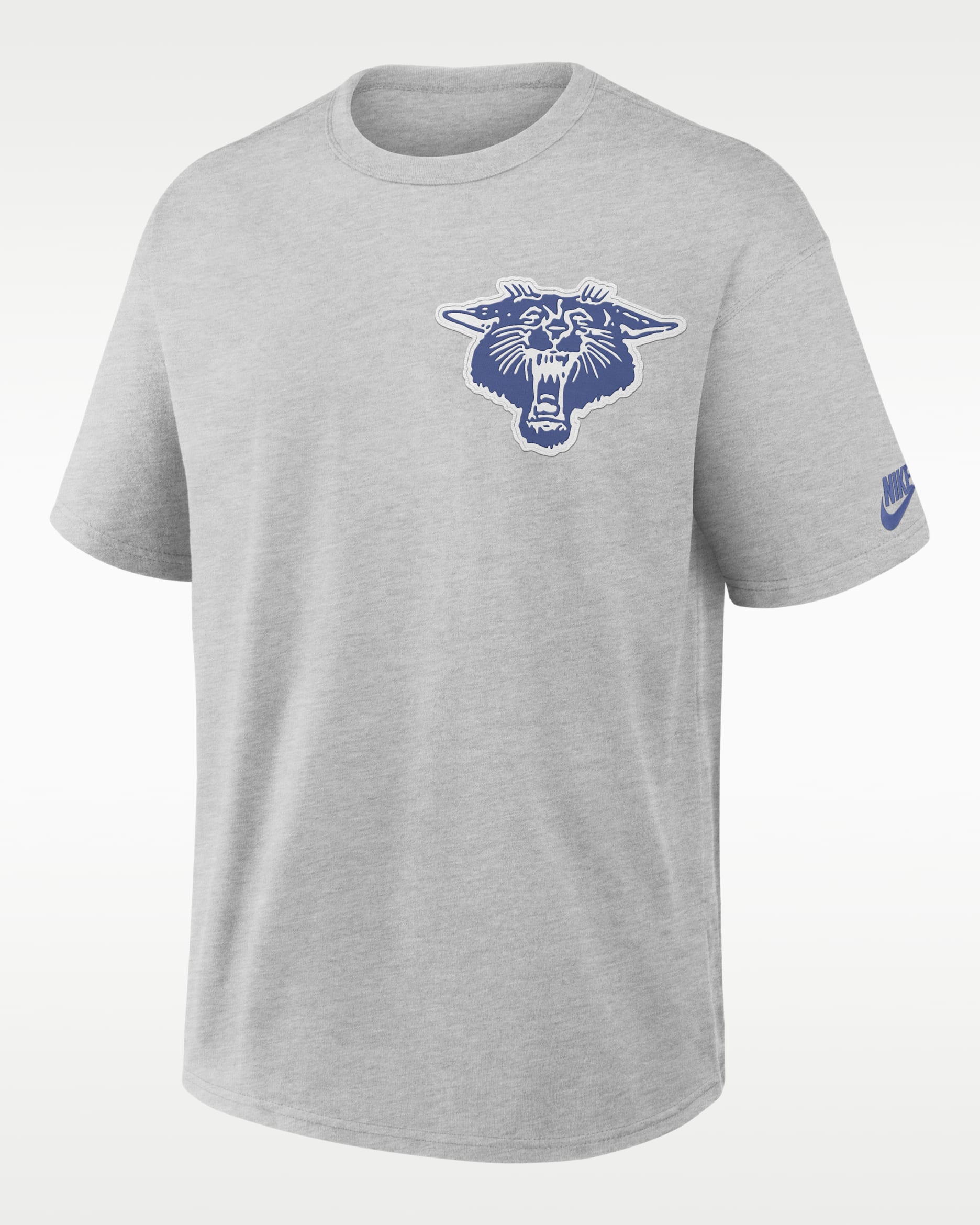 Playera universitaria Nike para hombre Kentucky Legacy Max90 - Gris jaspeado
