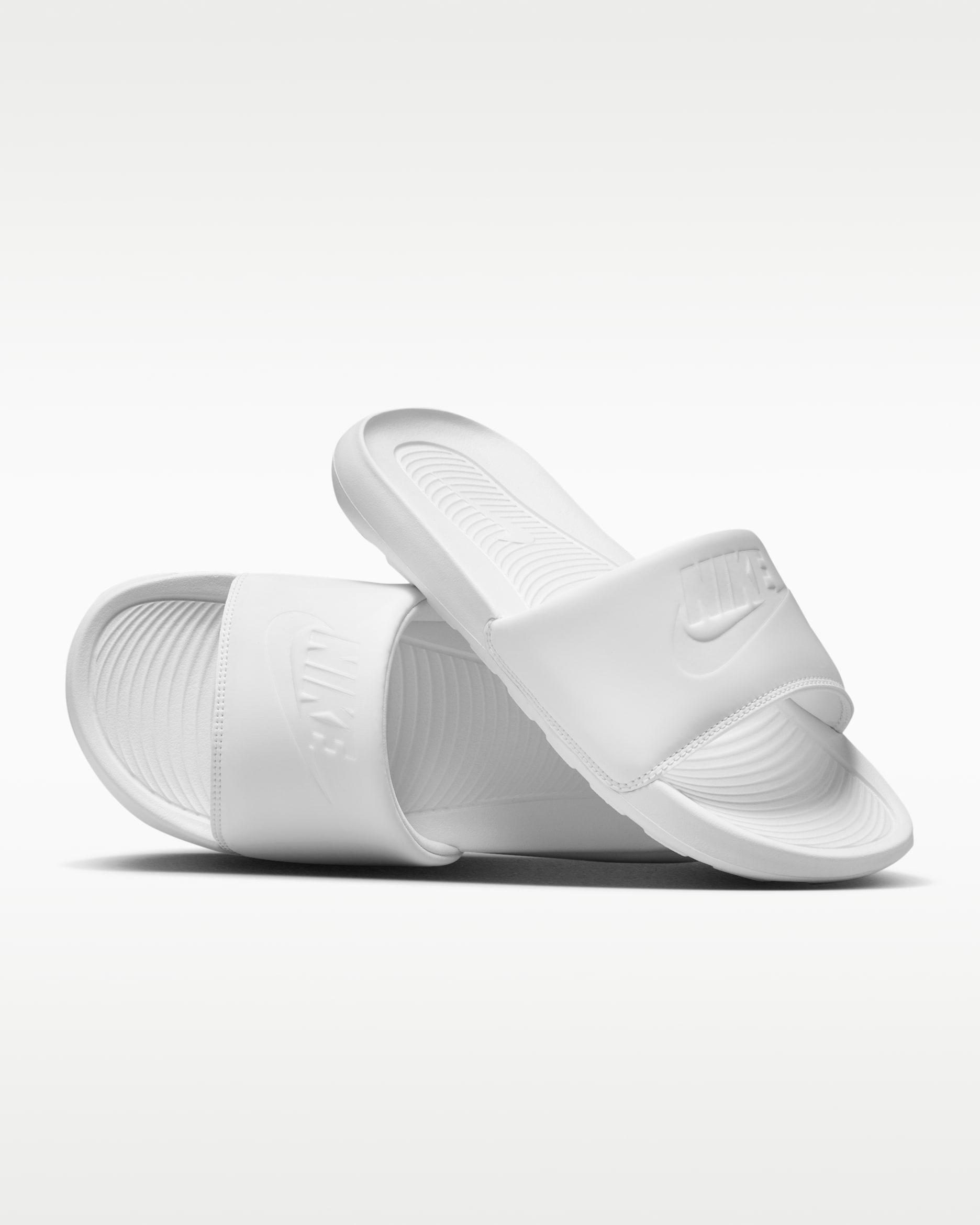 Nike Victori One 女款拖鞋 - 白色/白色/白色