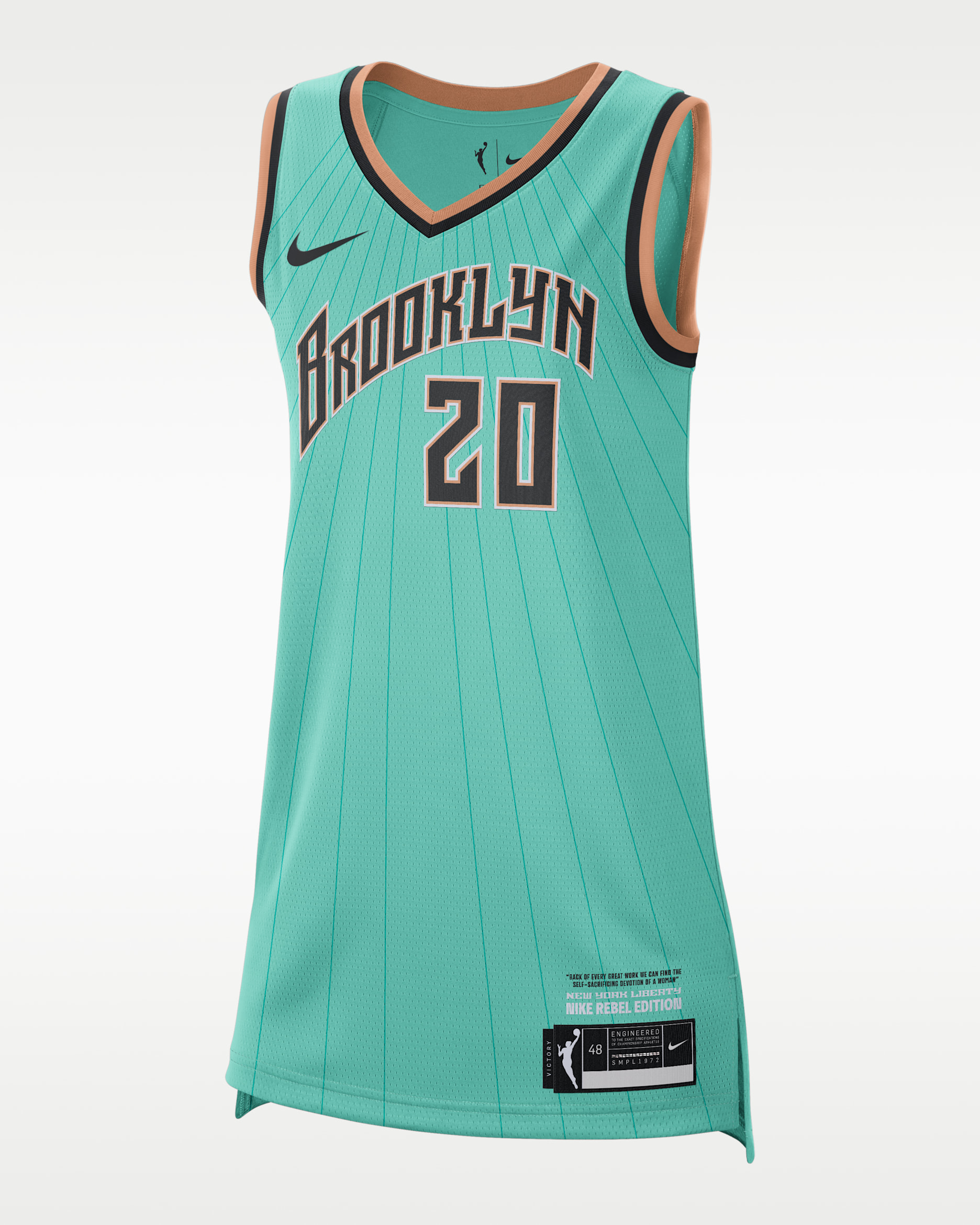 Maillot Nike Dri-FIT WNBA Victory Sabrina Ionescu New York Liberty - Mint