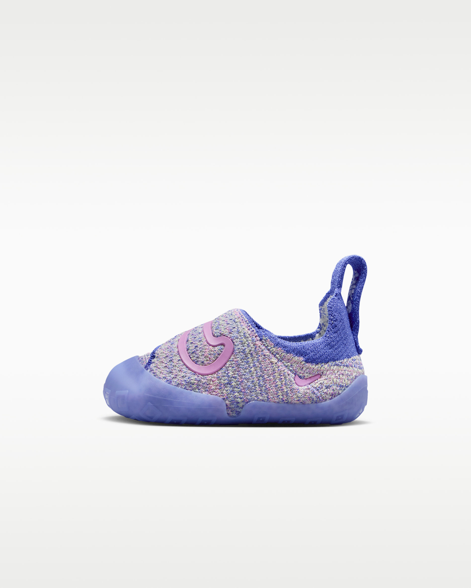 Nike Swoosh 1 Baby/Toddler Shoes - Sapphire/Tangerine Tint/Sail/Light Magenta
