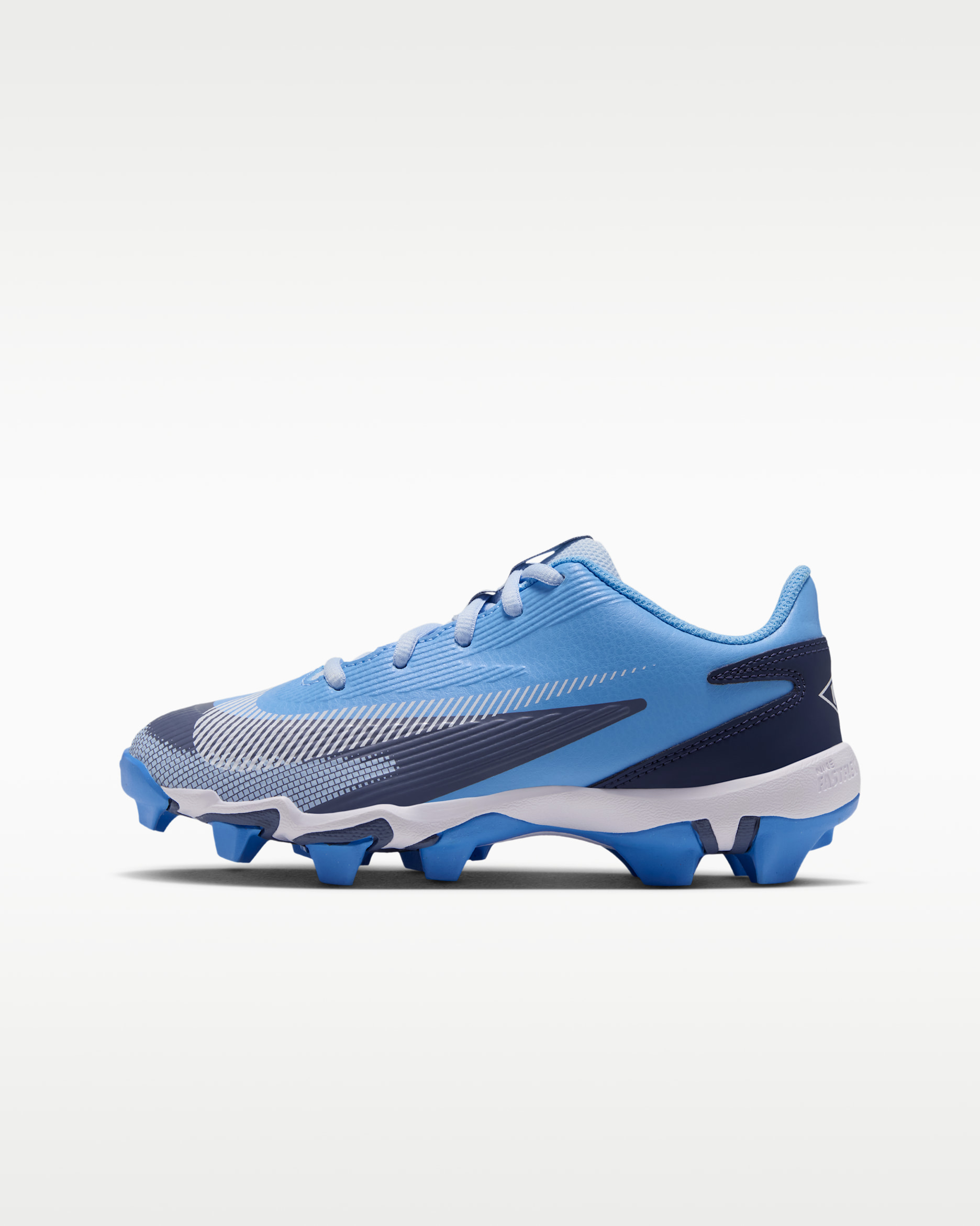 Nike Diamond Clutch Big Kids' Baseball Cleats - Football Blue/Armory Blue/Chambray Blue/White