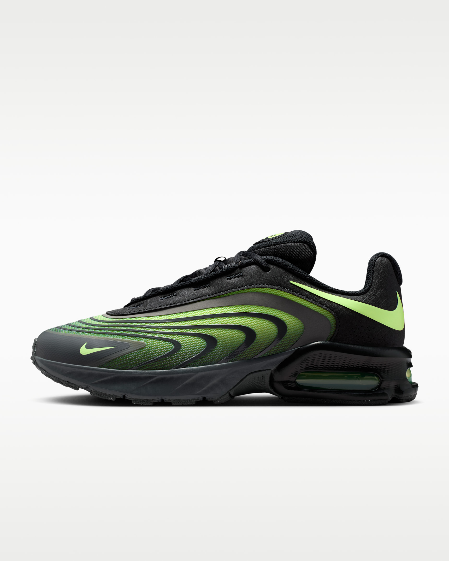 Nike Air Max Fire Men's Shoes - Black/Iron Grey/Liquid Lime