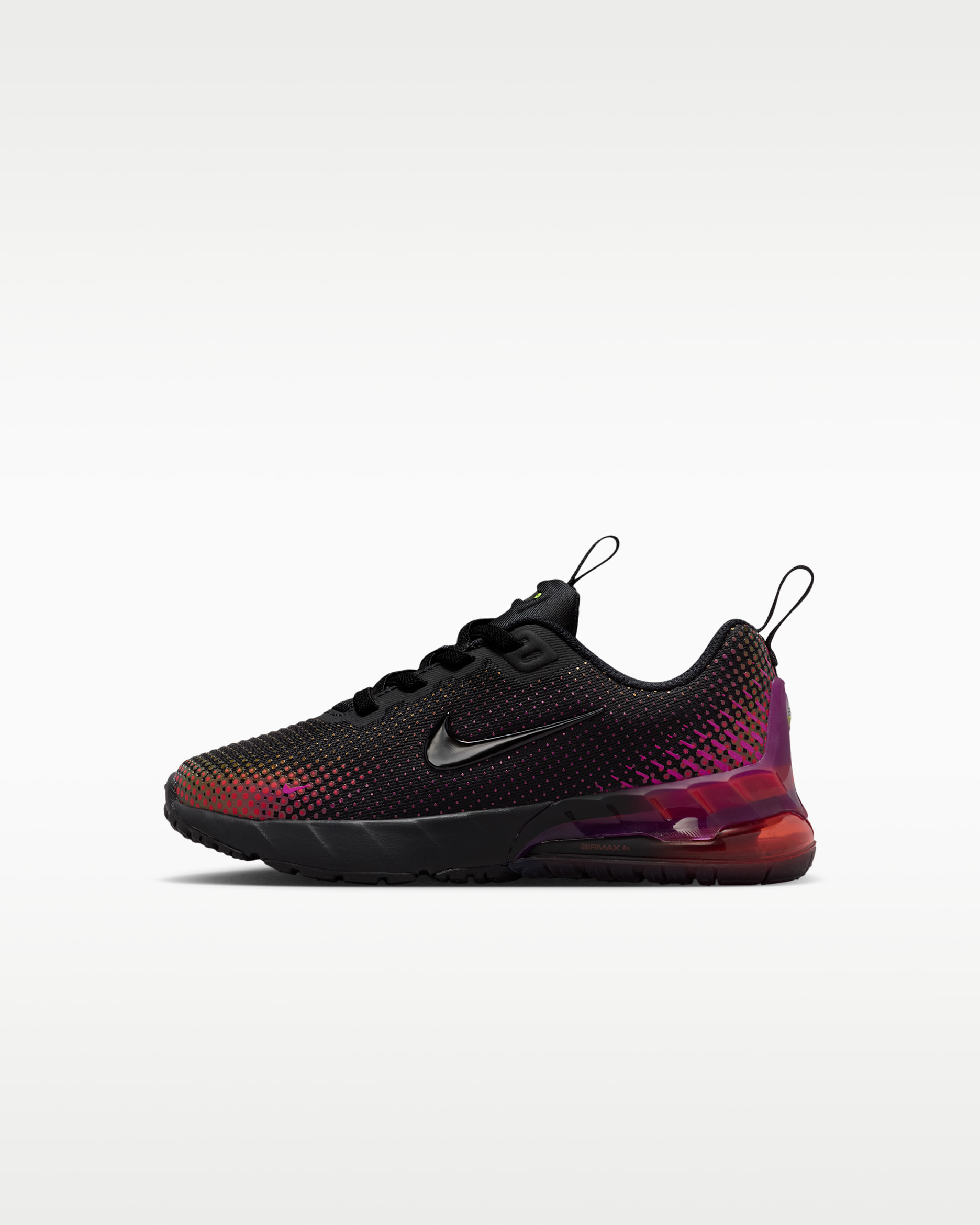 Nike Air Max Phoenix Little Kids' Shoes - Black/Vivid Purple/Challenge Red/Black