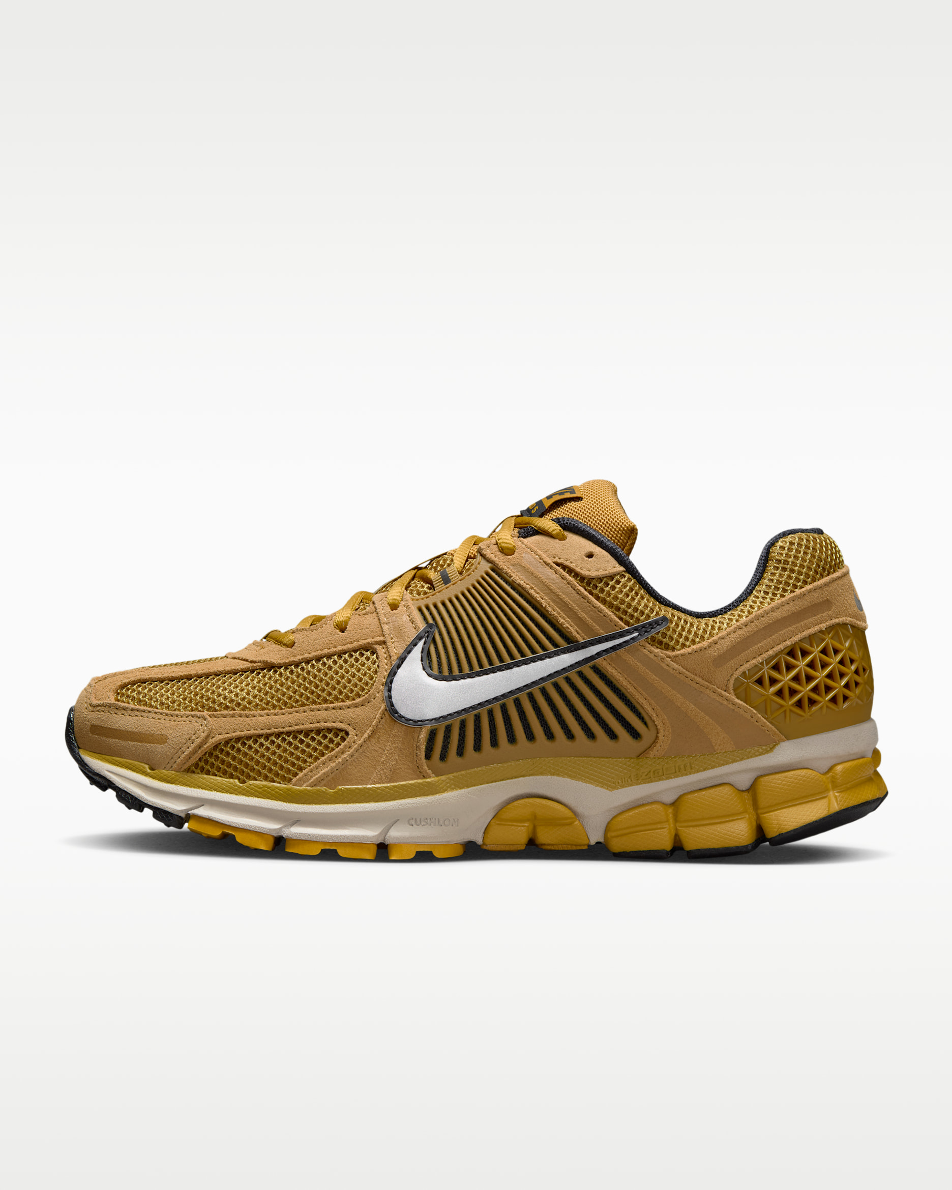 Nike Zoom Vomero 5 Men's Shoes - Ochre/Flat Gold/Light Orewood Brown/Metallic Silver