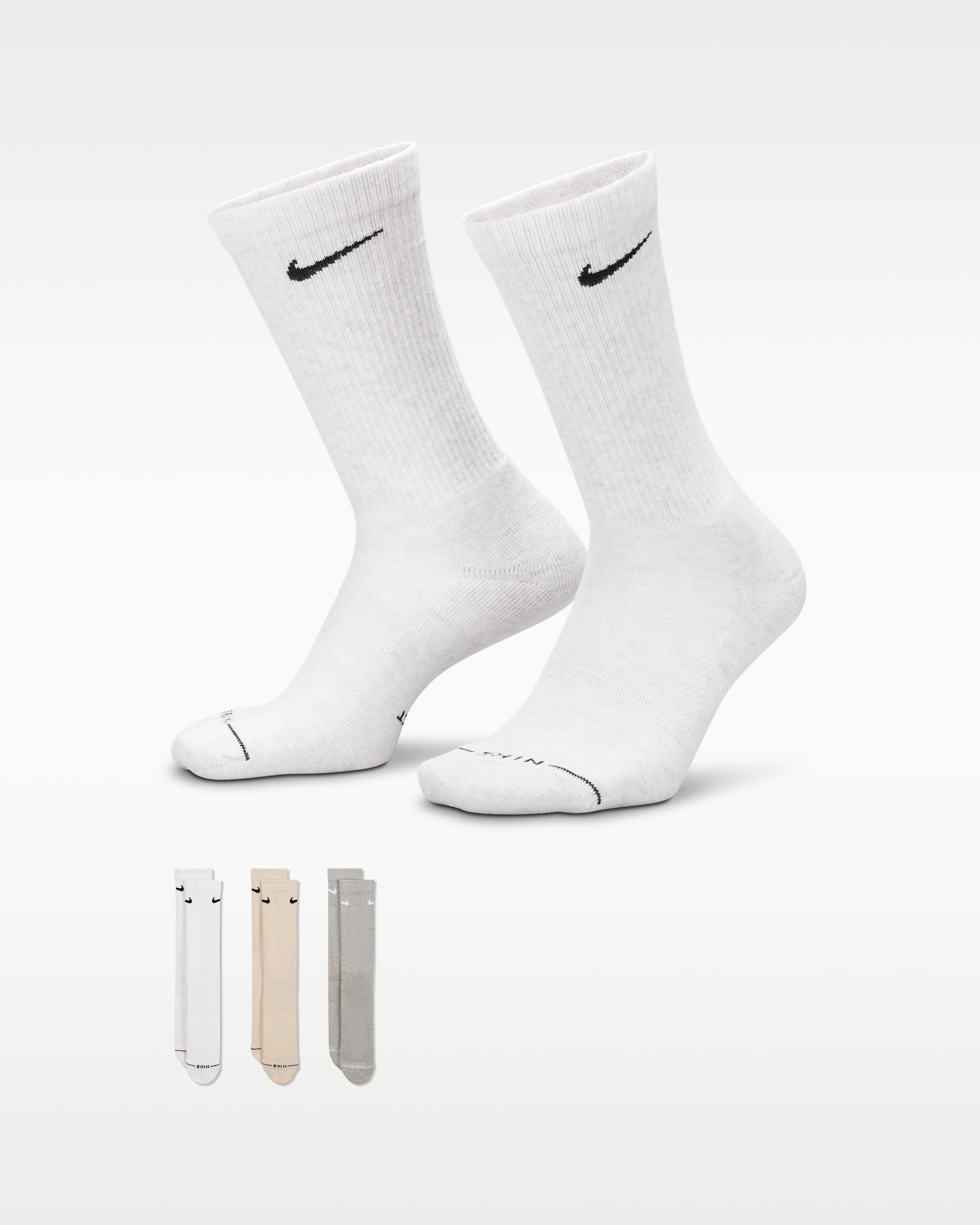 Chaussettes montantes Nike Everyday Elevated (3 paires) - Multicolore