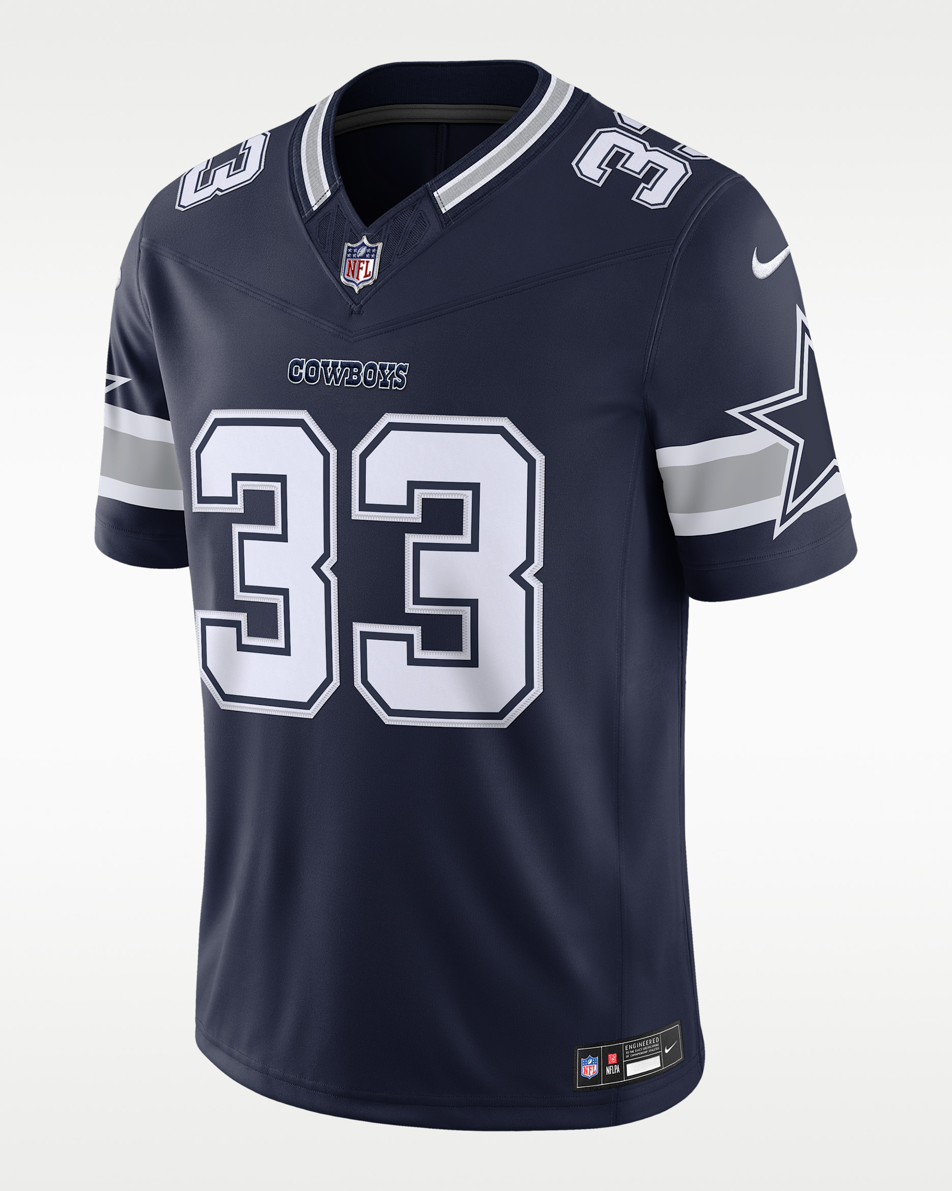 Javonte Williams Dallas Cowboys Men's Nike Dri-FIT NFL Limited Jersey - Navy
