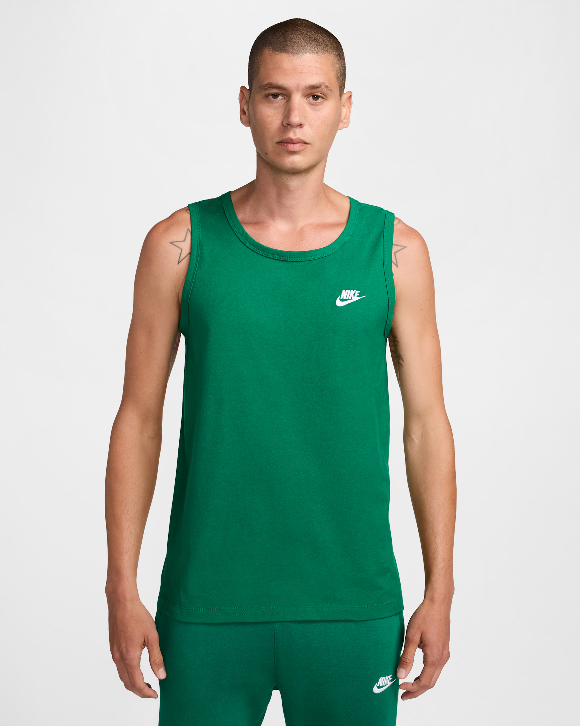 Nike Sportswear Club Men's Tank - Malachite