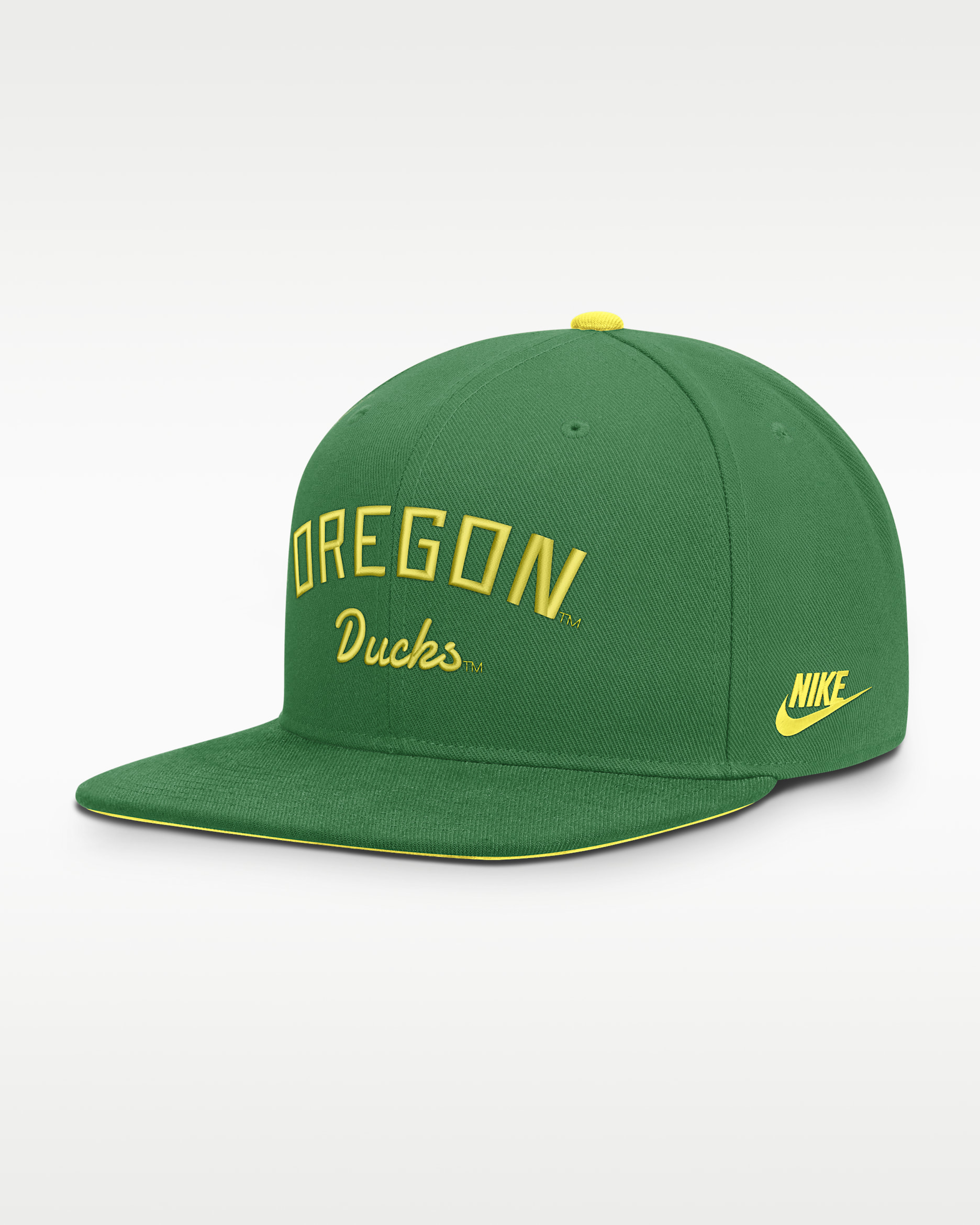 Oregon Legacy Pro Men's Nike Dri-FIT College Adjustable Hat - Green