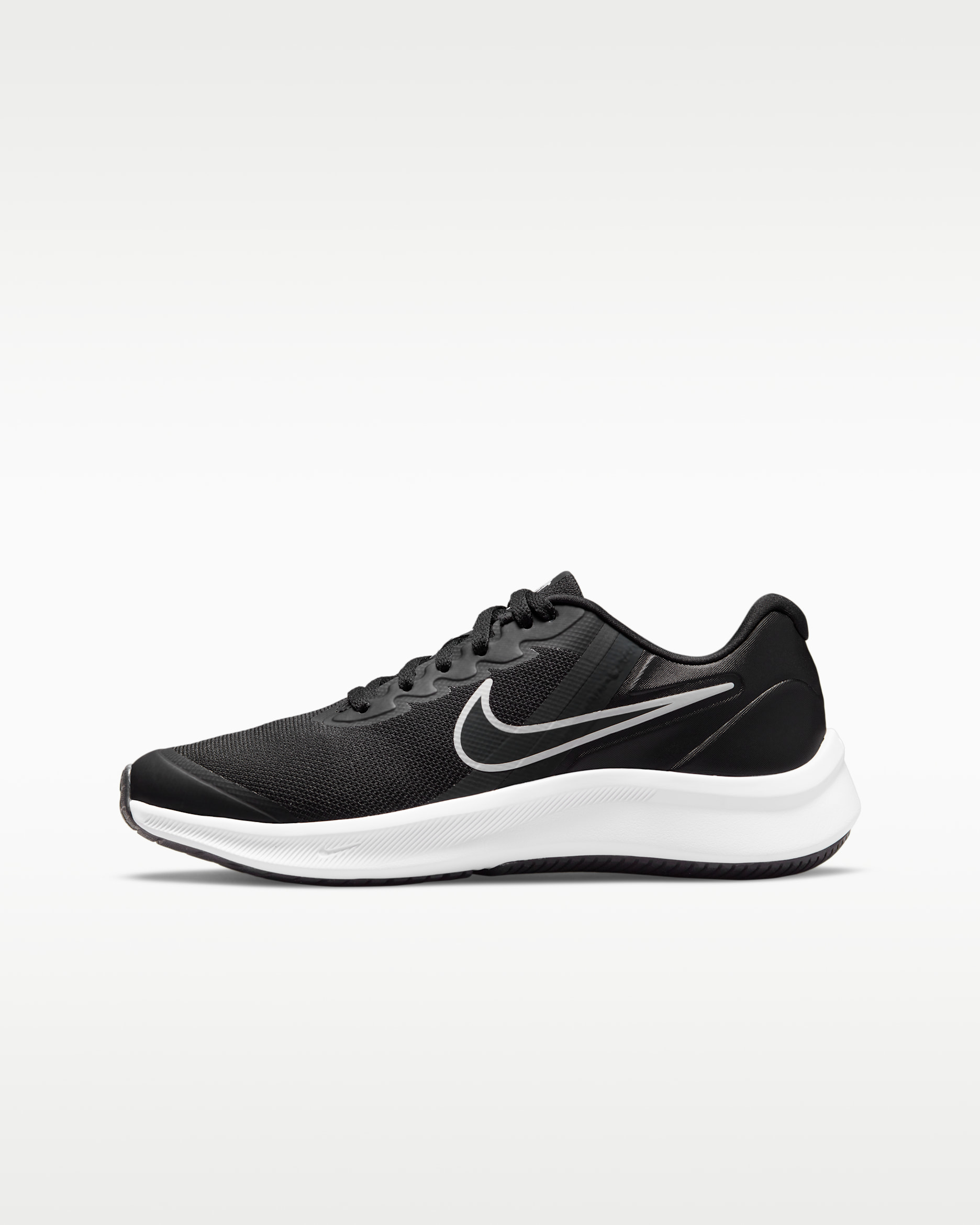 Calzado de running en carretera para niños grandes Nike Star Runner 3 - Negro/Gris humo oscuro/Gris humo oscuro