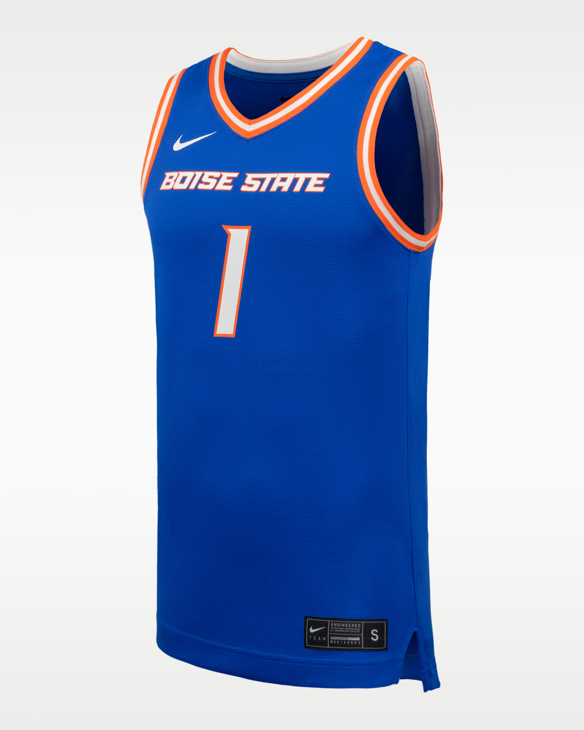 Boise State Men's Basketball Nike College Replica Jersey - Game Royal