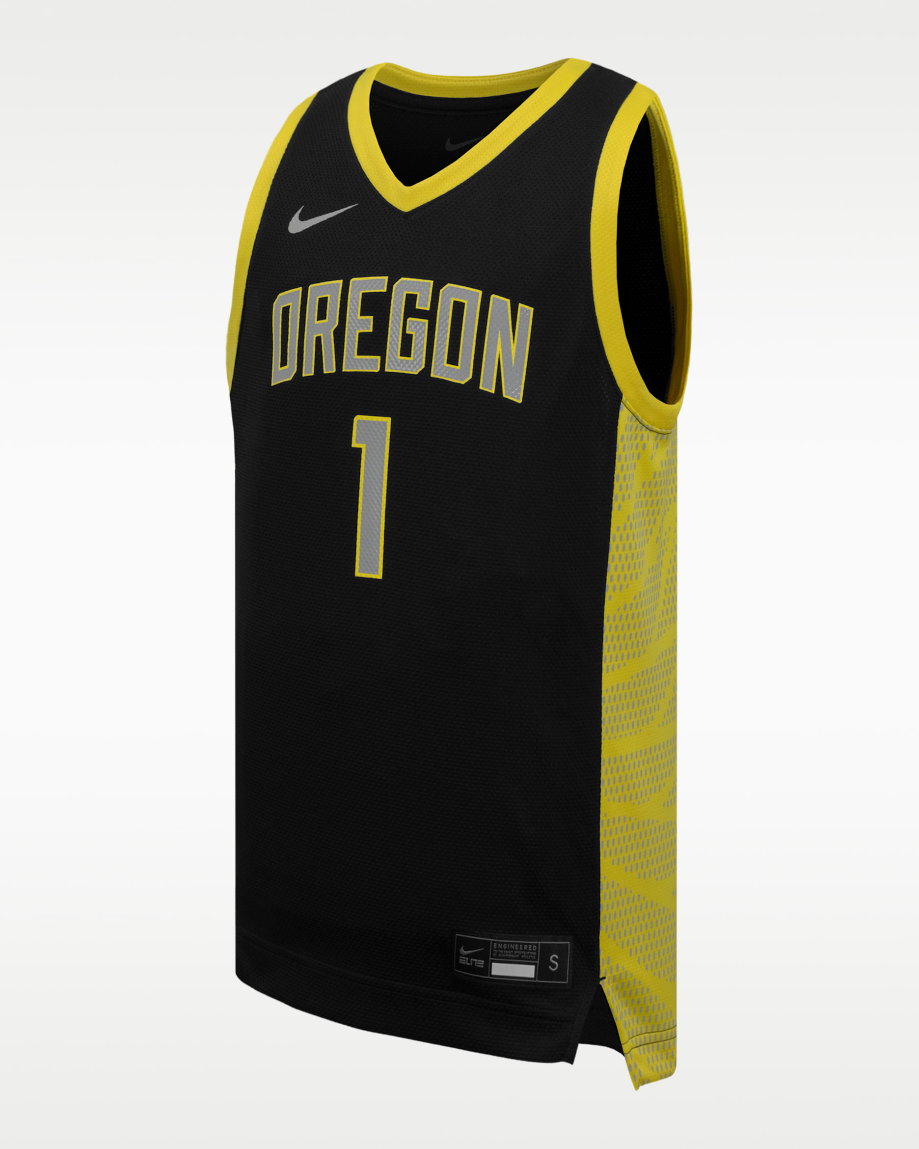 Oregon Ducks Big Kids' Nike Basketball Replica Jersey - Black
