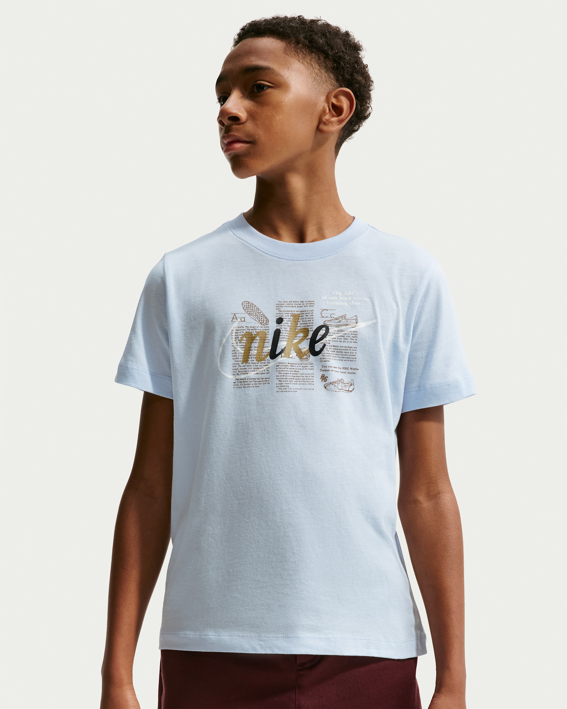 Nike Sportswear Club Older Kids' T-Shirt - Hydrogen Blue