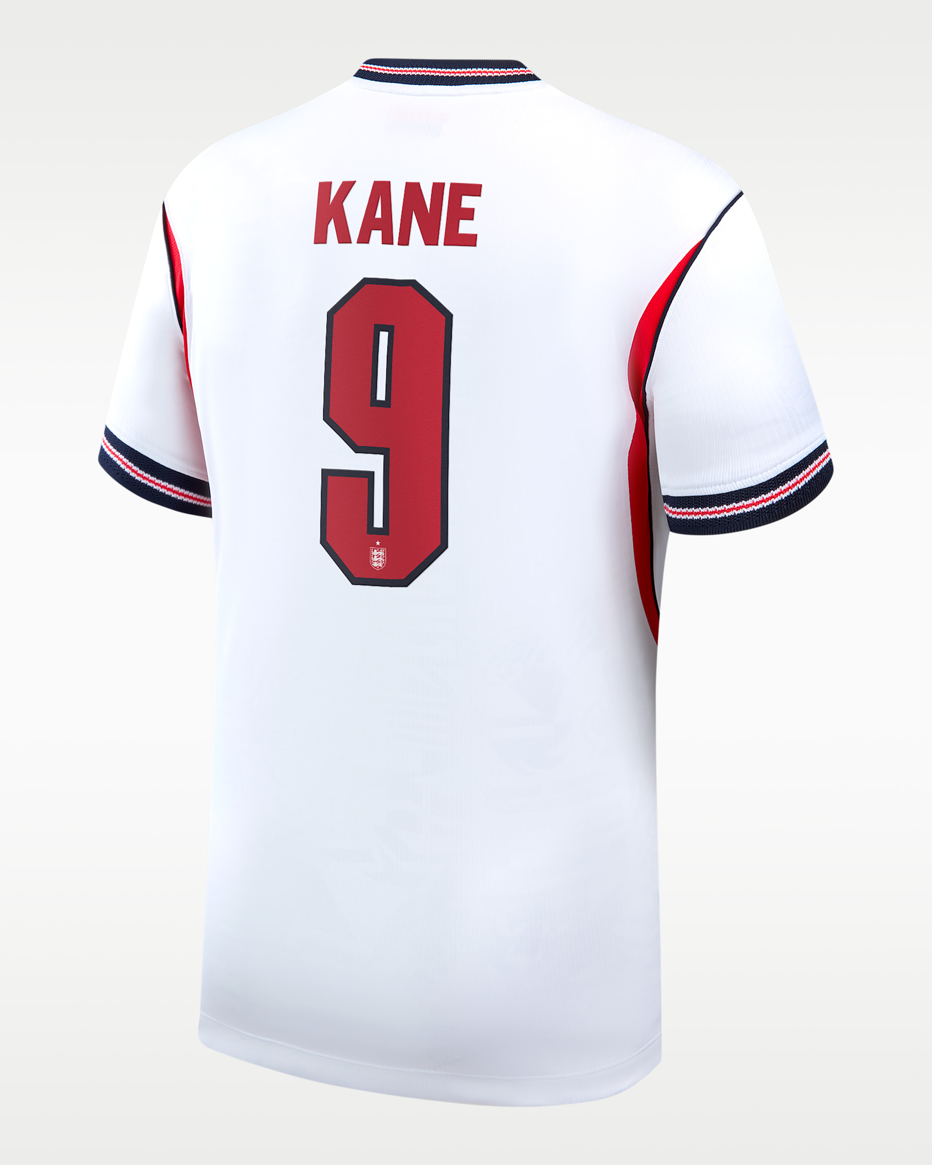 Harry Kane England National Team 2026 Stadium Home Men's Nike Dri-FIT Soccer Jersey - White