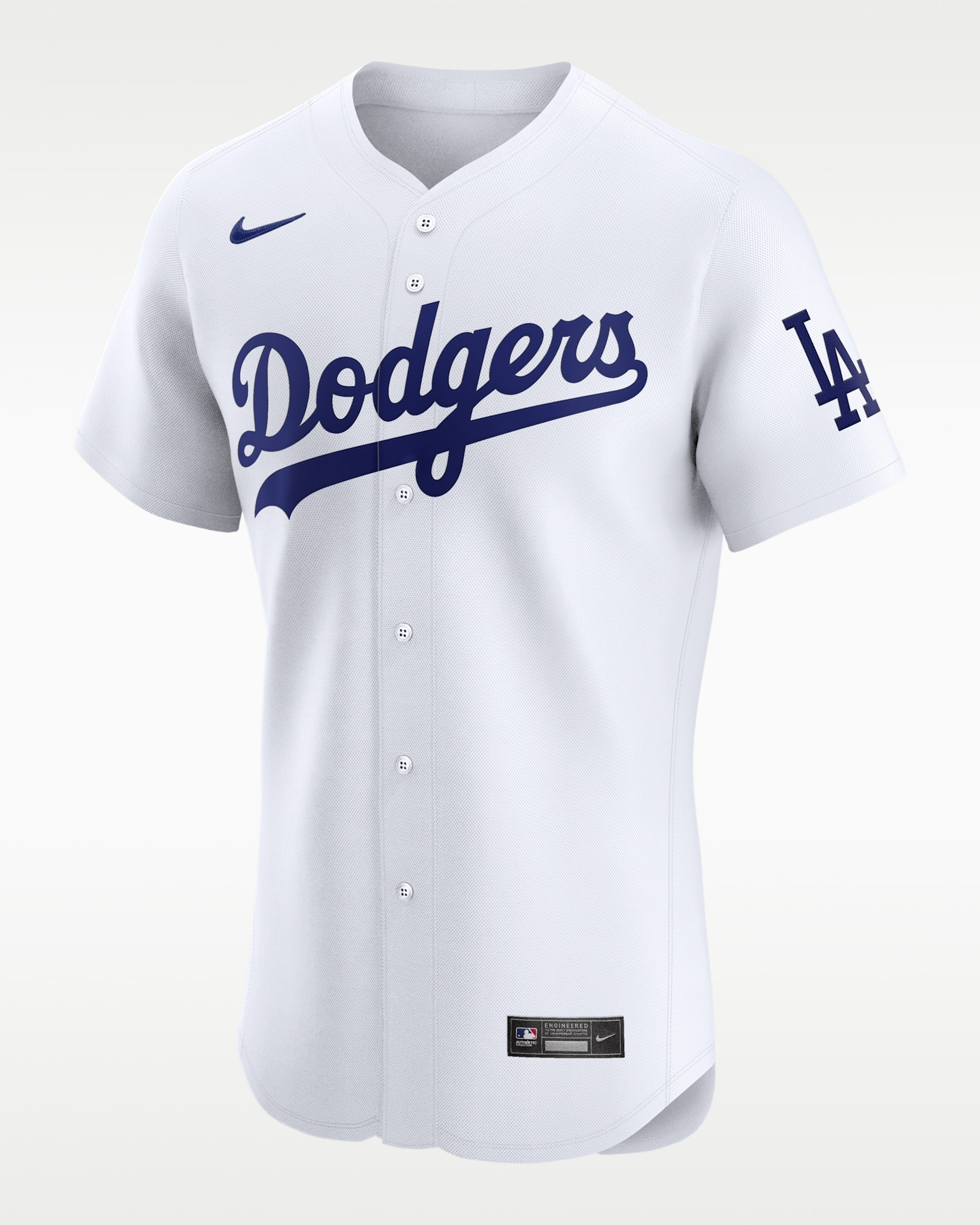 Los Angeles Dodgers Men's Nike Dri-FIT ADV MLB Elite Jersey - White
