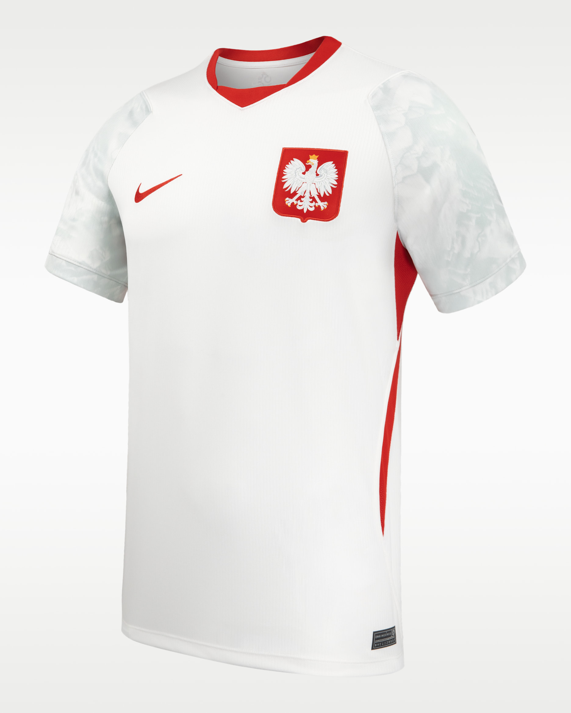 Poland 2026 Stadium Home Men's Nike Dri-FIT Soccer Jersey - White