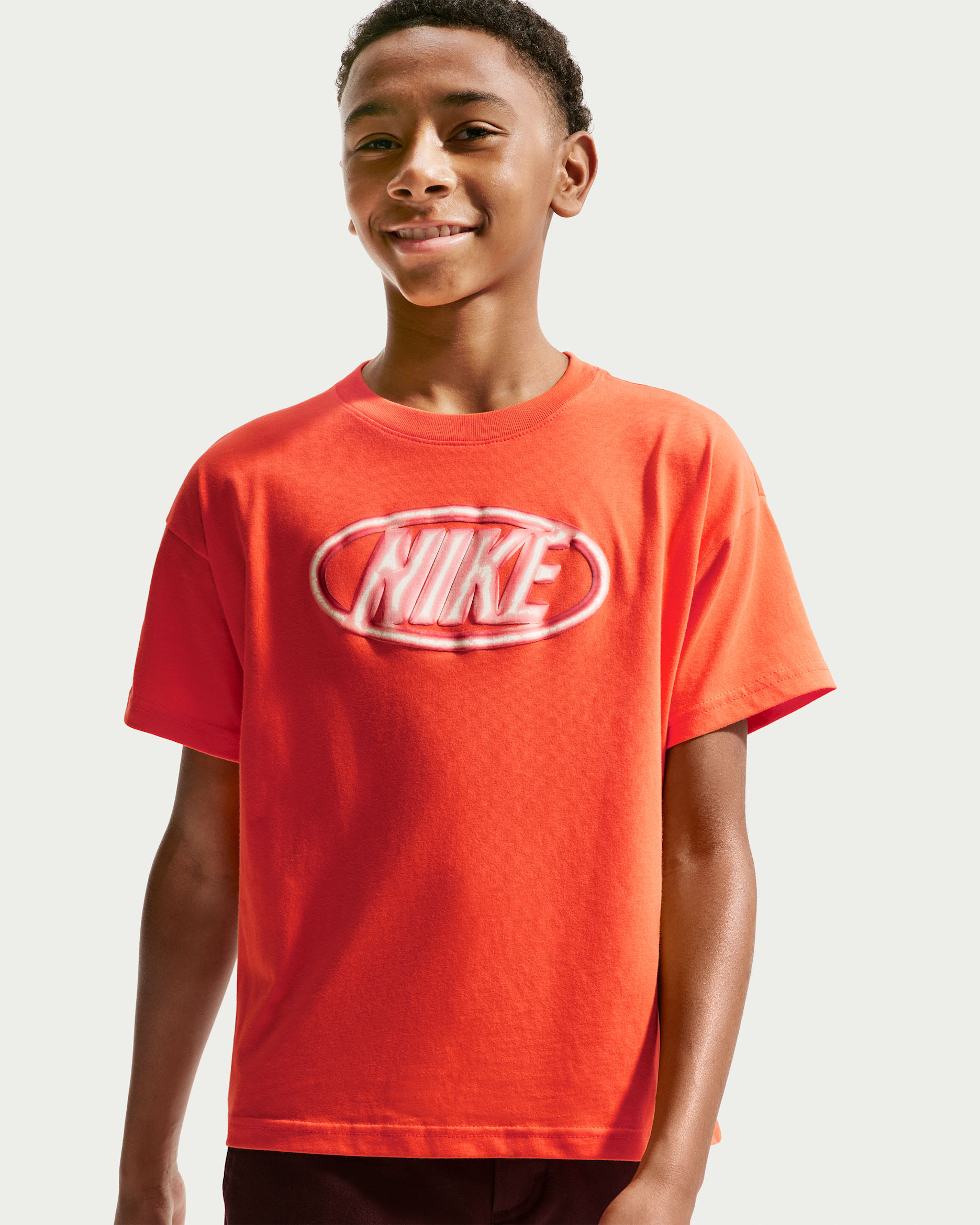 Nike Sportswear Max90 T-Shirt (ältere Kinder) - Turf Orange