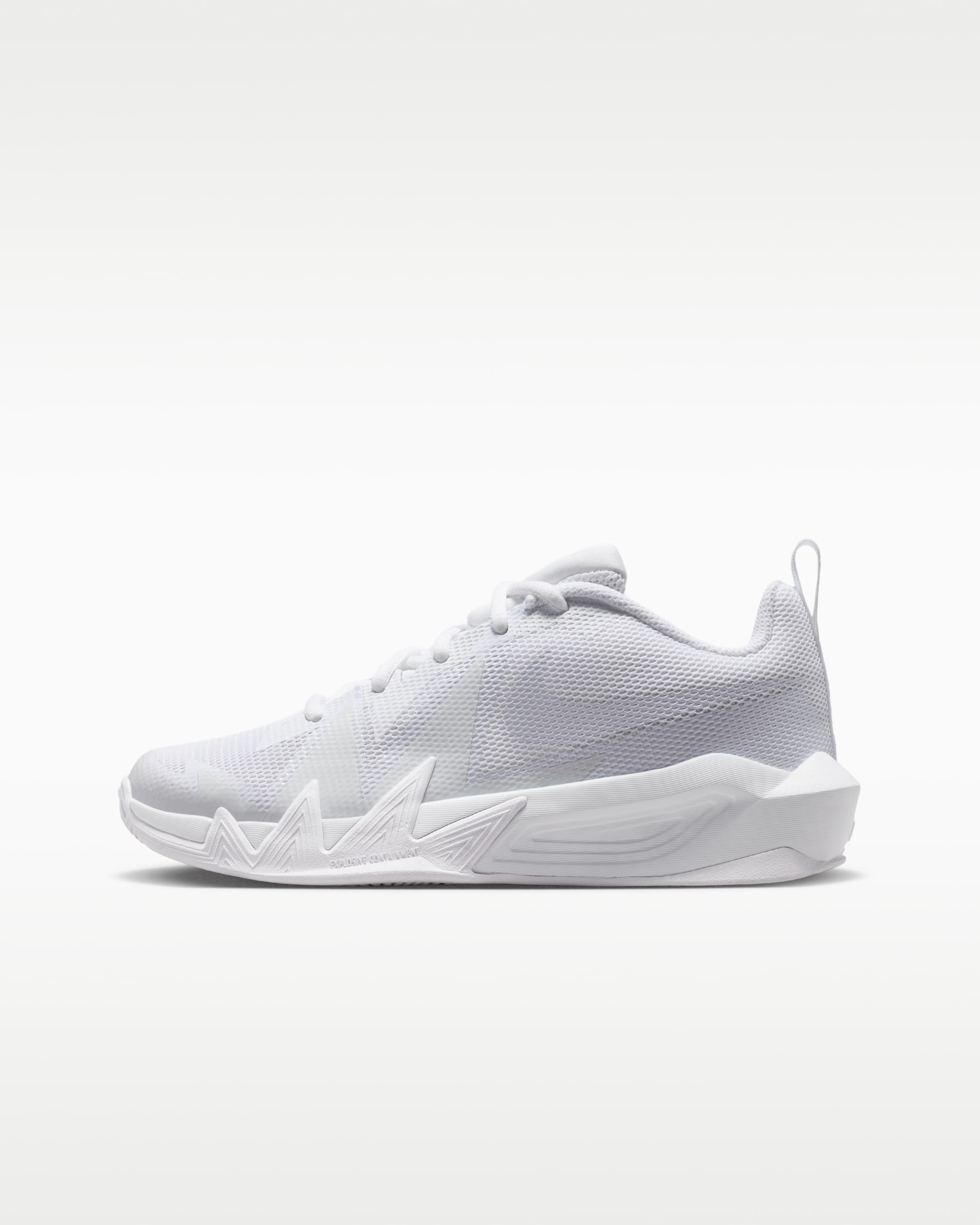 Nike S.T. Dynamite Older Kids' Basketball Shoes - White/Off-White/White