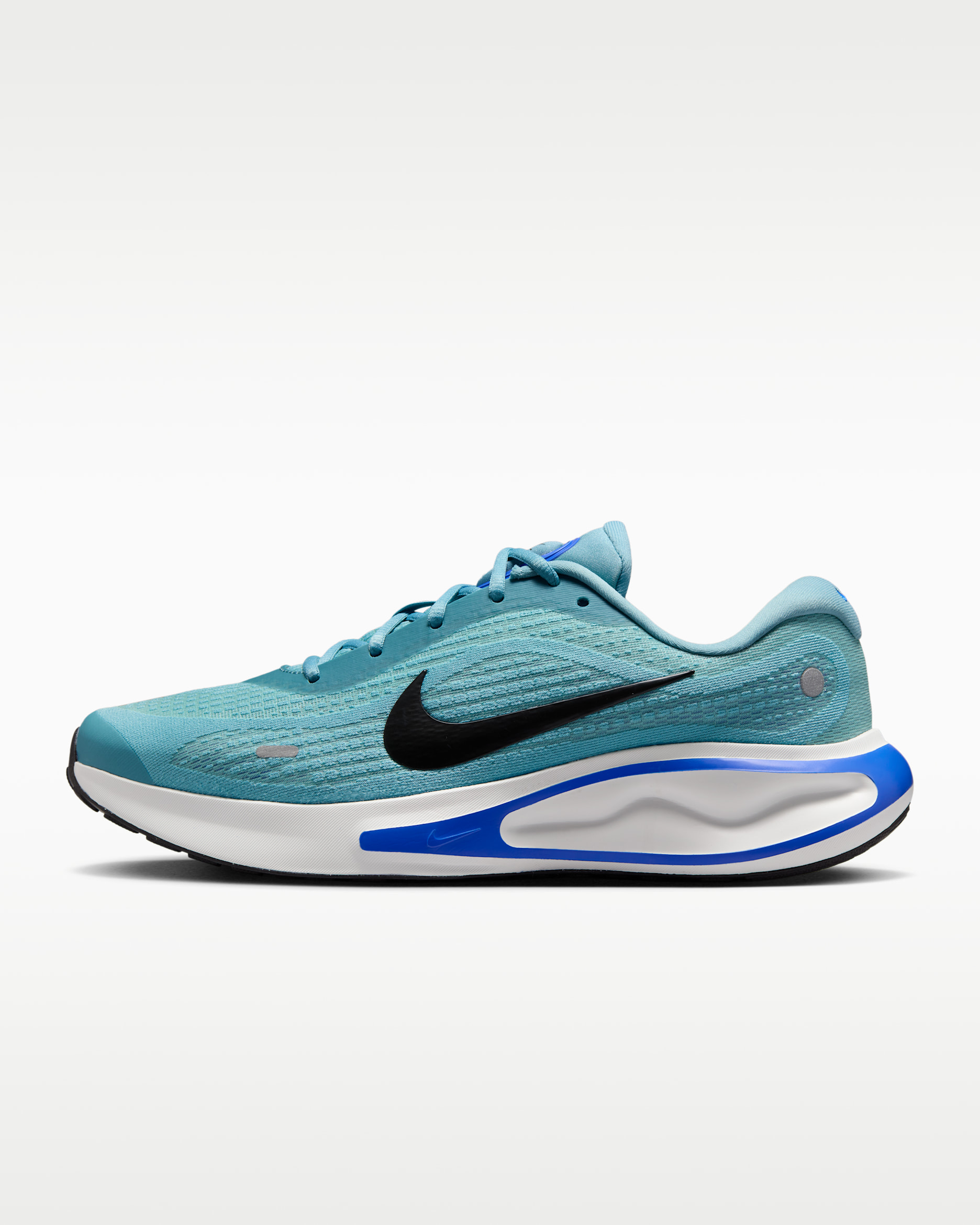 Nike Journey Run 男款路跑鞋 - Denim Turquoise/Smokey Blue/Hyper Royal/黑色