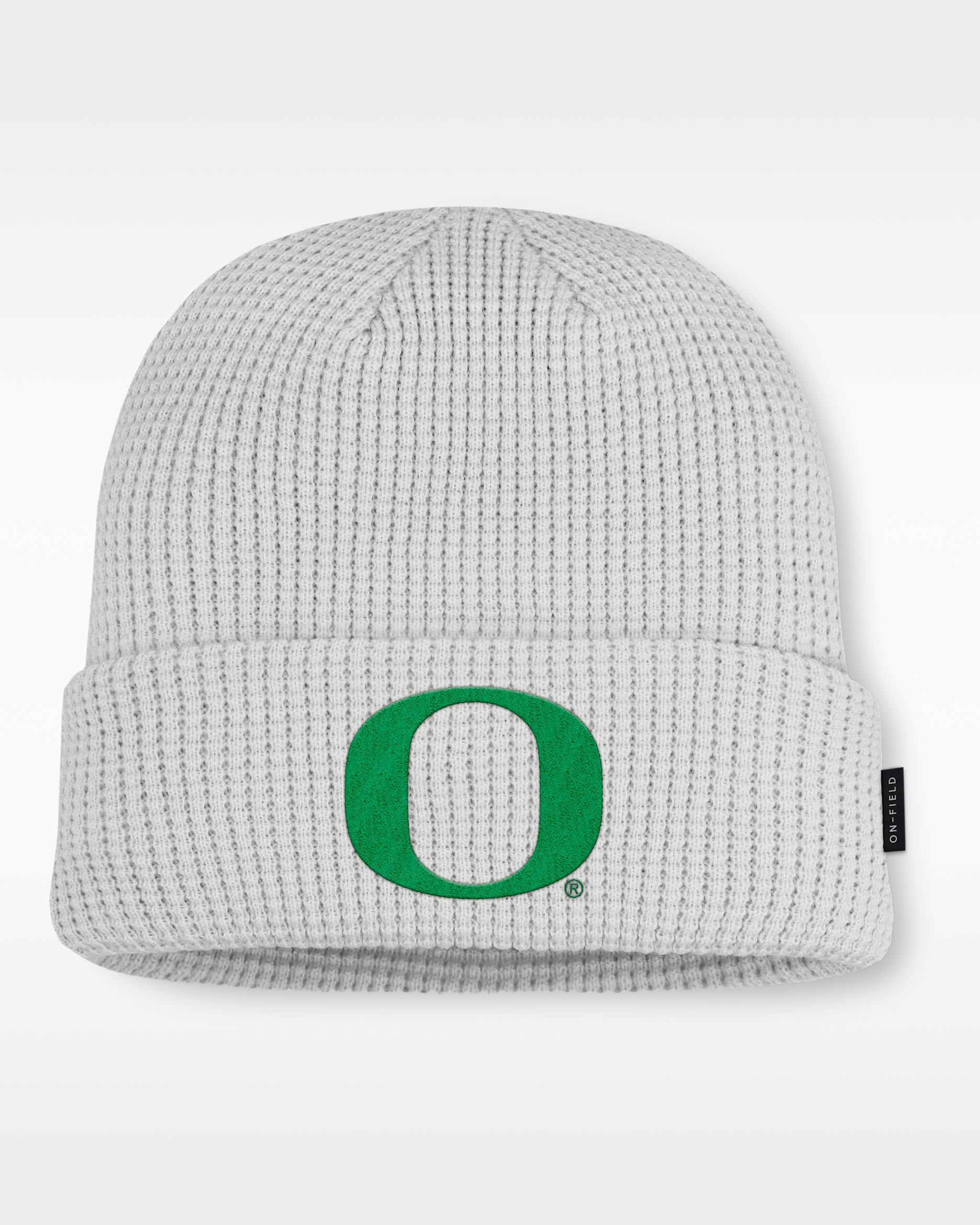 Oregon Utility Off-Field Men's Nike College Cuffed Beanie - Grey