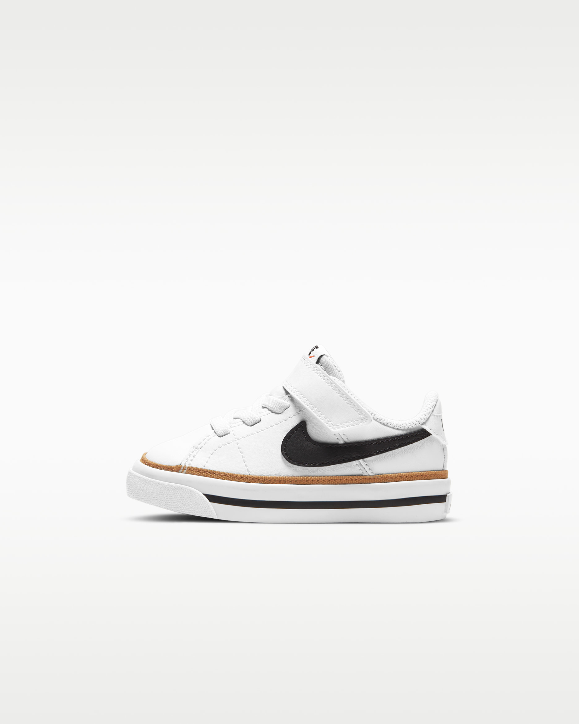 Nike Court Legacy Baby/Toddler Shoes - White/Desert Ochre/Gum Light Brown/Black