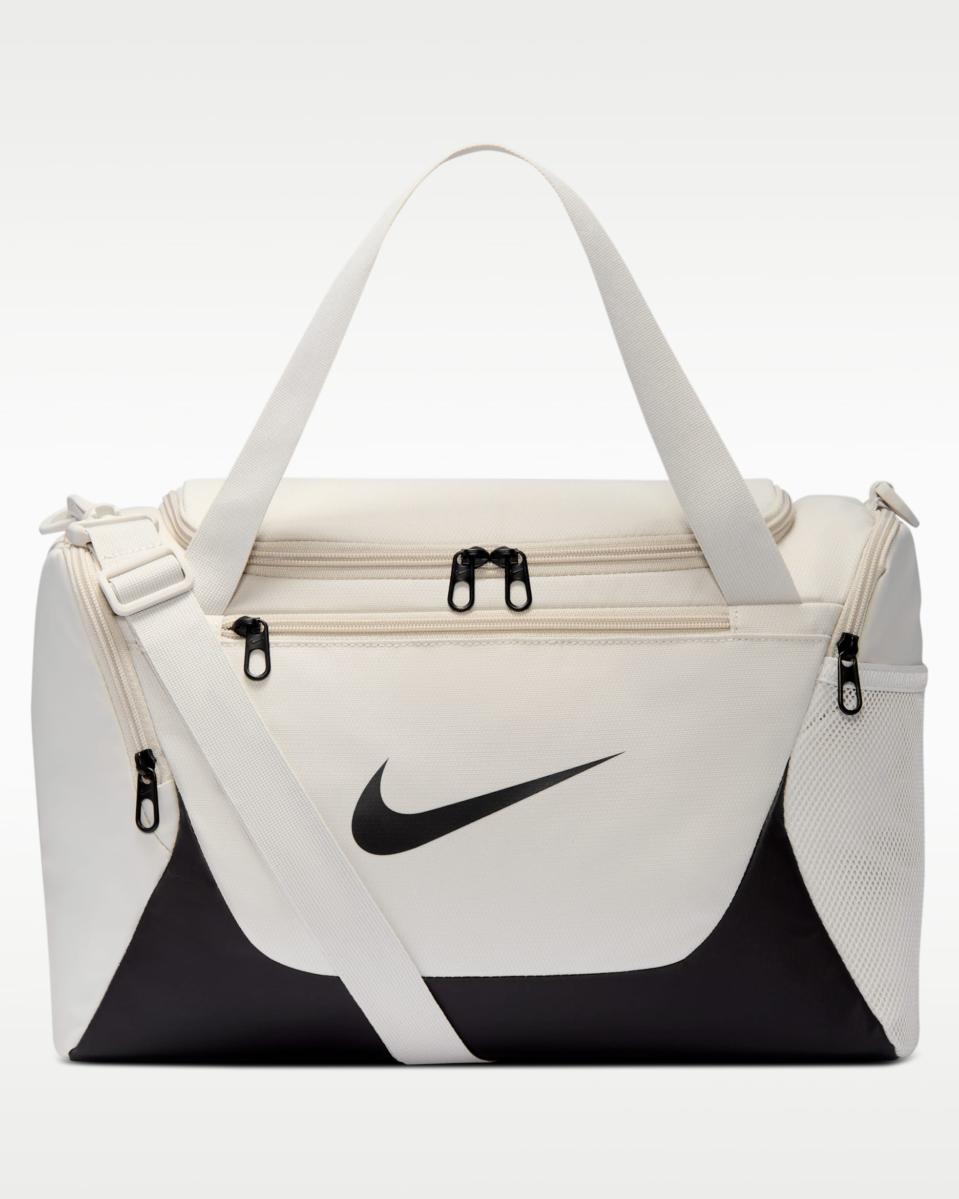 Nike Brasilia Training Duffel Bag (Extra Small, 24L) - Light Bone/Black/Black