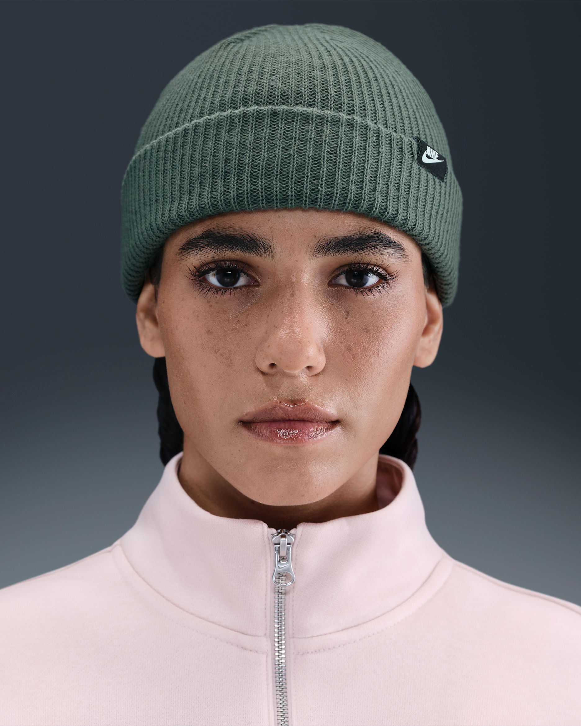 Nike Terra Futura365 Short-Cuff Beanie - Clay Green