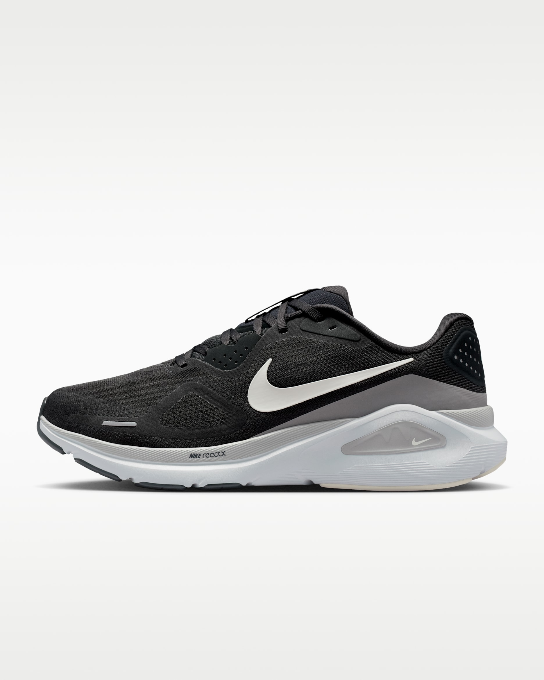 Nike Structure 26 Men's Road Running Shoes - Anthracite/Light Smoke Grey/Pure Platinum/Sail