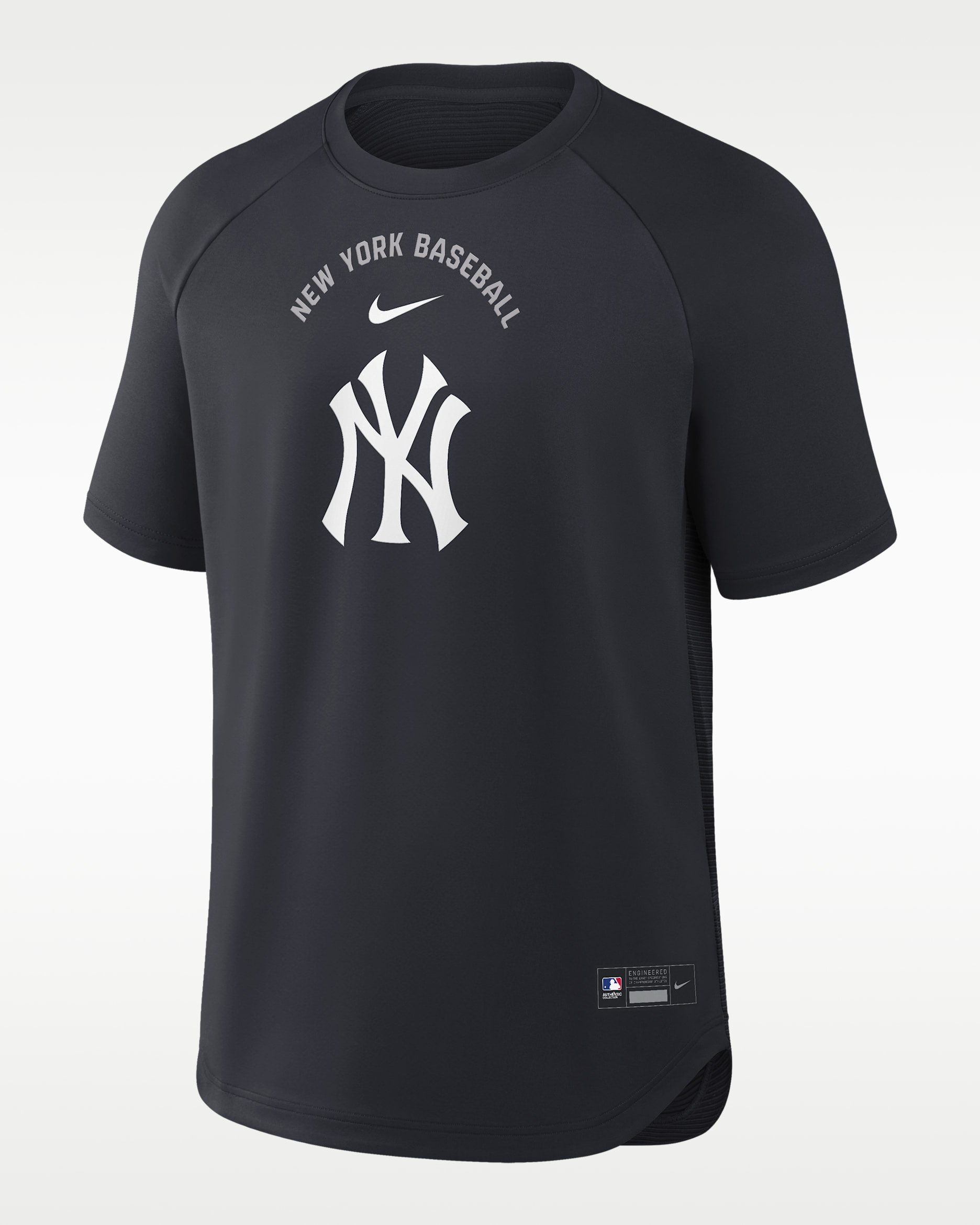 New York Yankees Authentic Collection Batting Practice Pregame Men's Nike Dri-FIT MLB Top - Pitch Blue