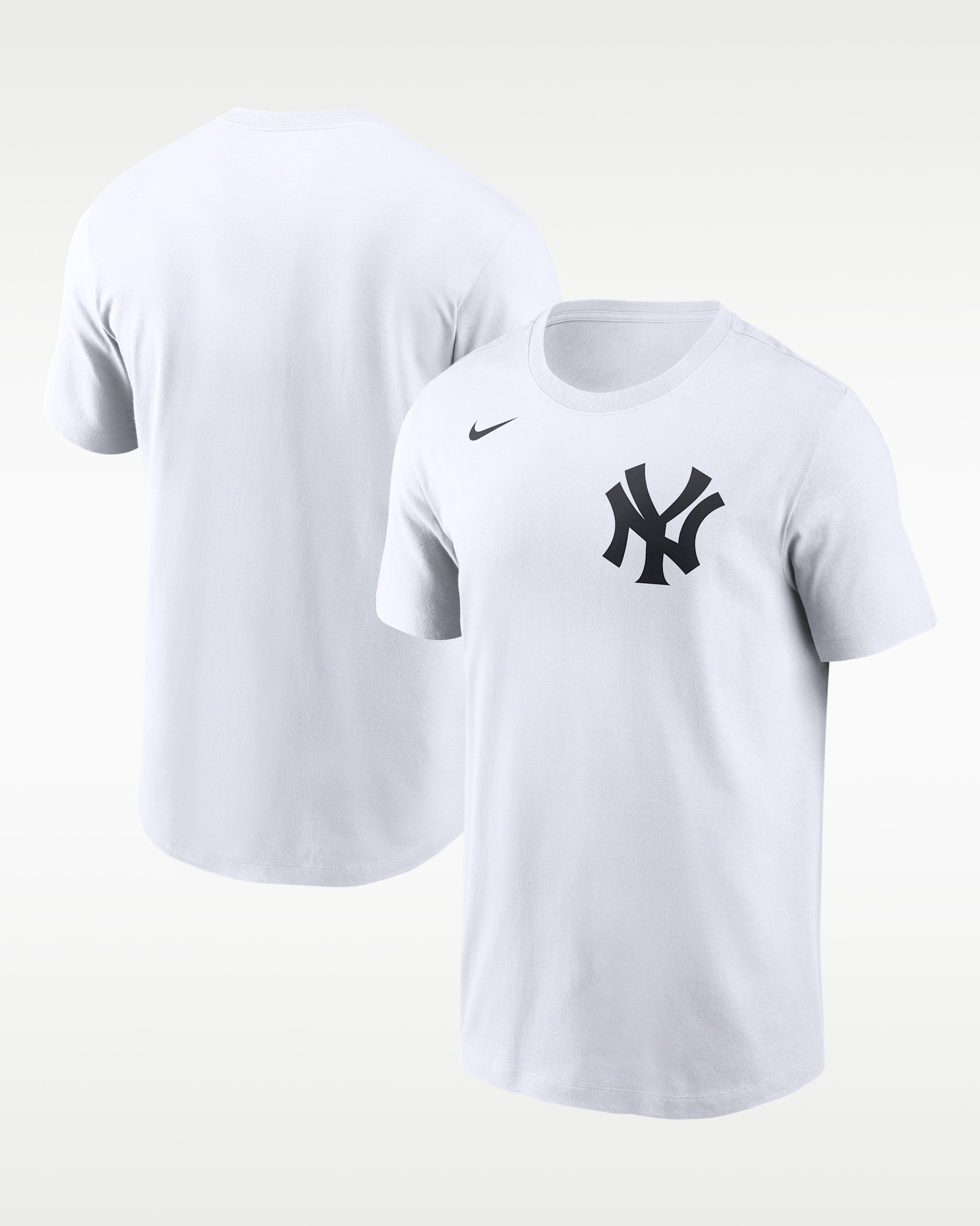 ニューヨーク ヤンキース Fuse ワードマーク メンズ ナイキ MLB Tシャツ - ホワイト