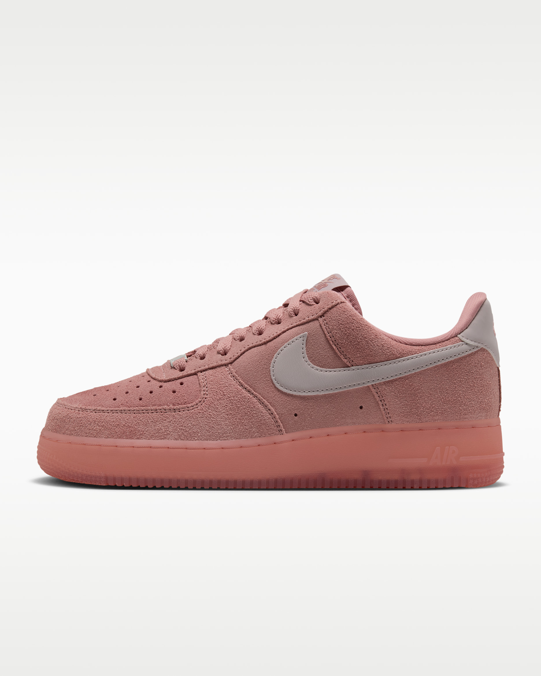 Nike Air Force 1 '07 Suede Women's Shoes - Rust Pink/Particle Rose