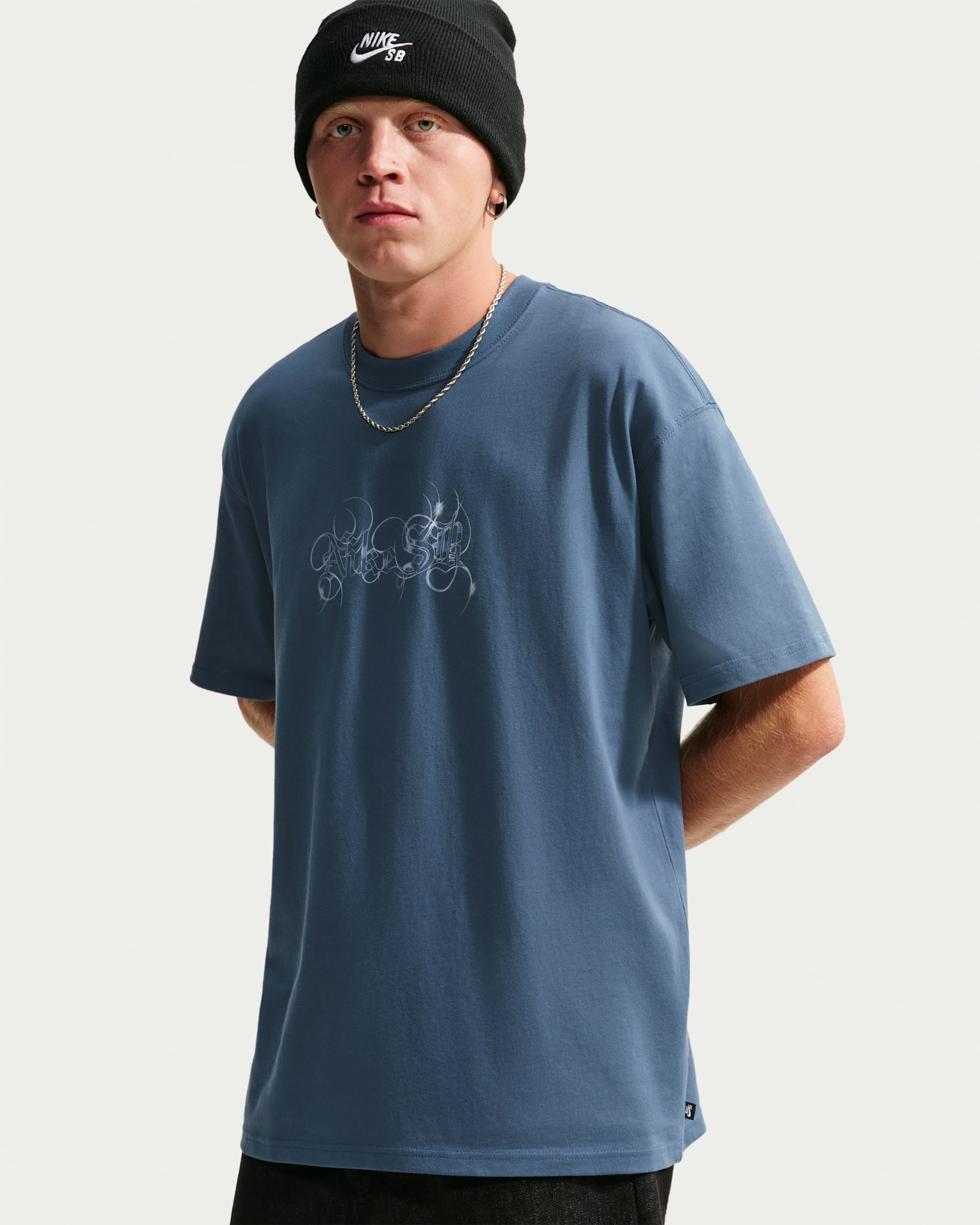 Nike SB Skate-T-Shirt - New Slate