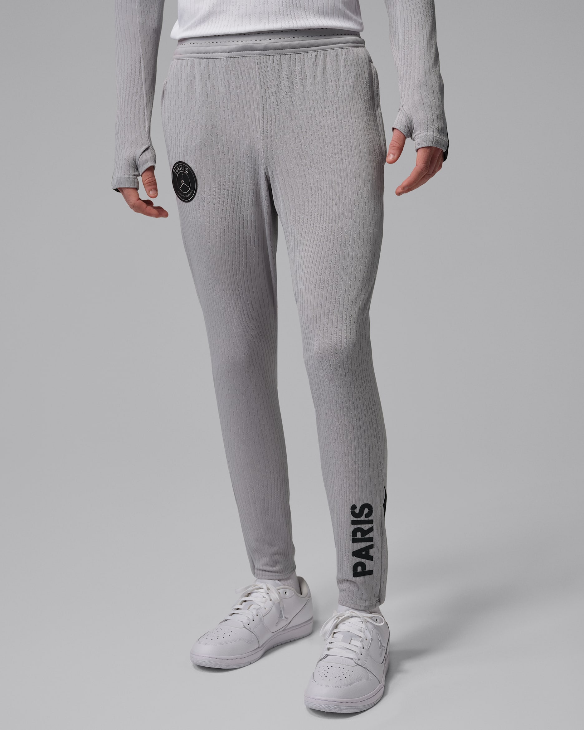 4e pantalon de foot Jordan Dri-FIT ADV Paris Saint-Germain Strike Elite pour homme - Atmosphere Grey/Noir