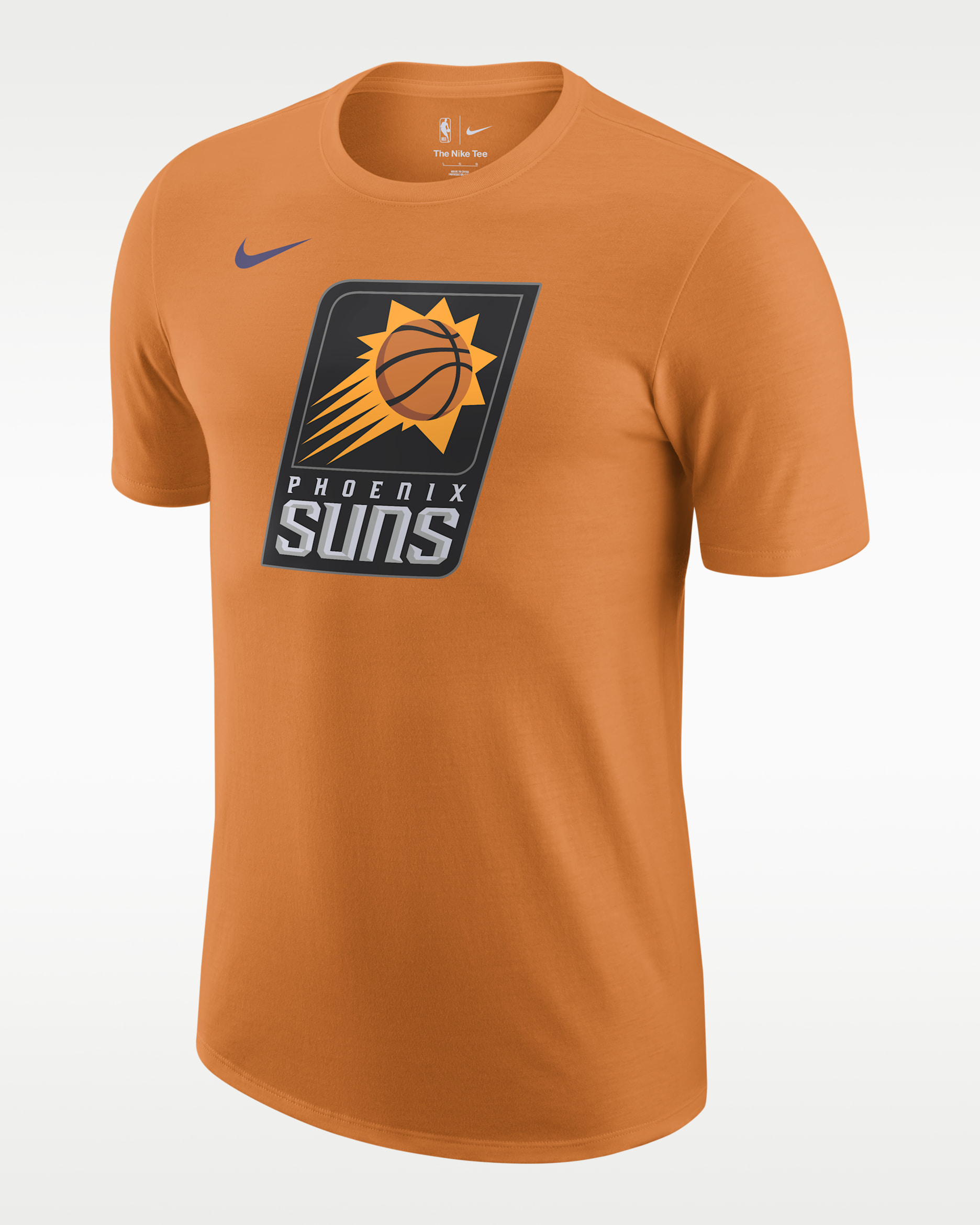 Playera Nike de la NBA para hombre Phoenix Suns Essential - Naranja arcilla