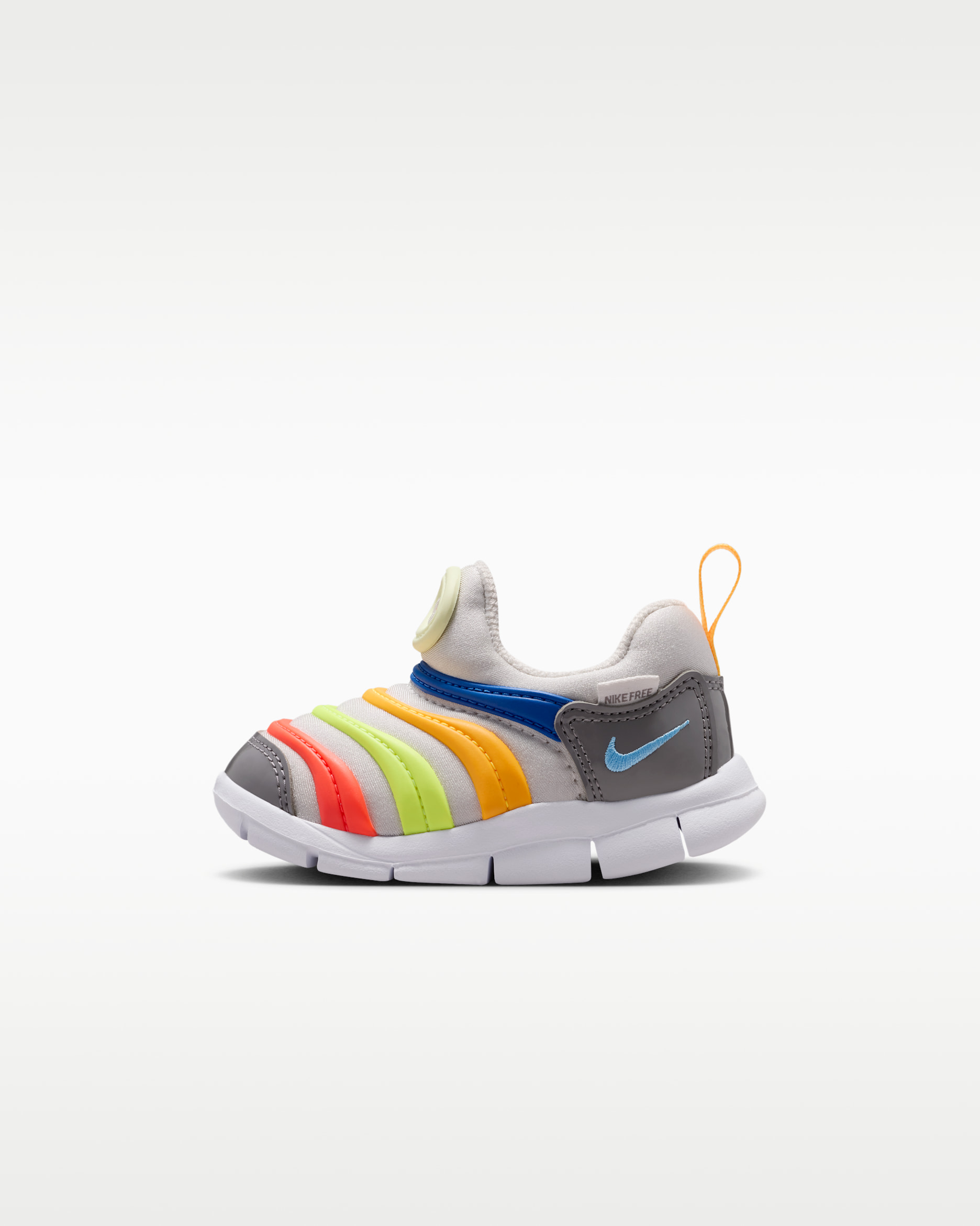 ナイキ ダイナモ フリー ベビーシューズ - バストグレー/ペンシルポイント/ブライトクリムゾン/ユニバーシティブルー