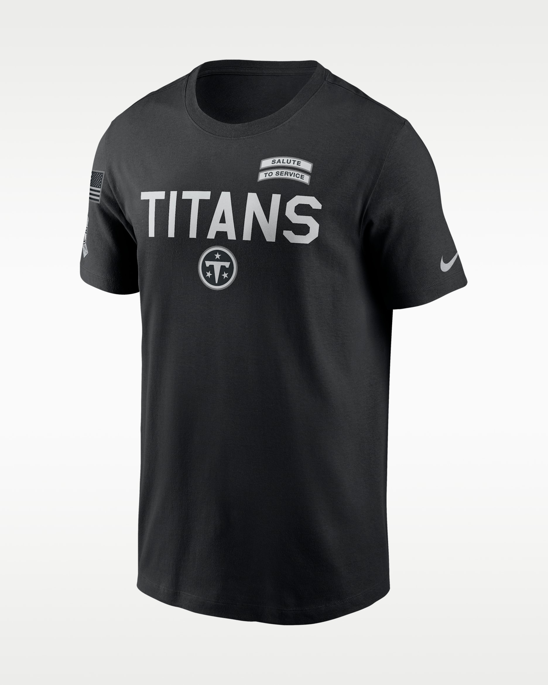 Tennessee Titans Salute to Service Sideline Men's Nike Dri-FIT NFL T-Shirt - Black