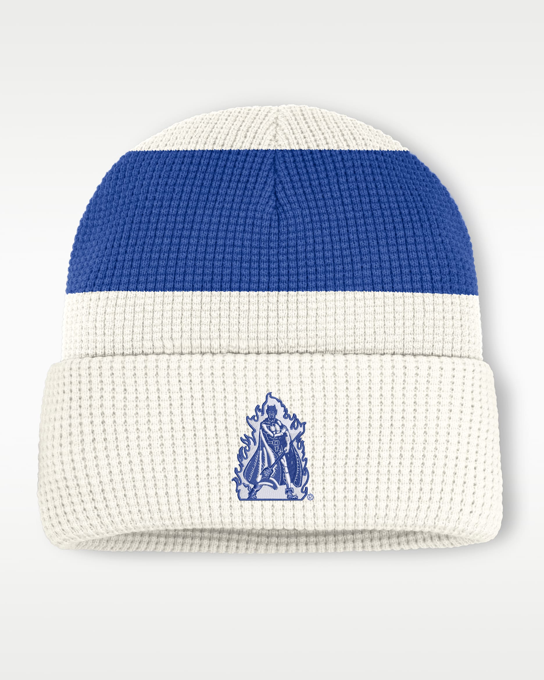 Gorro con dobladillo universitario Nike para hombre Duke - Blanco
