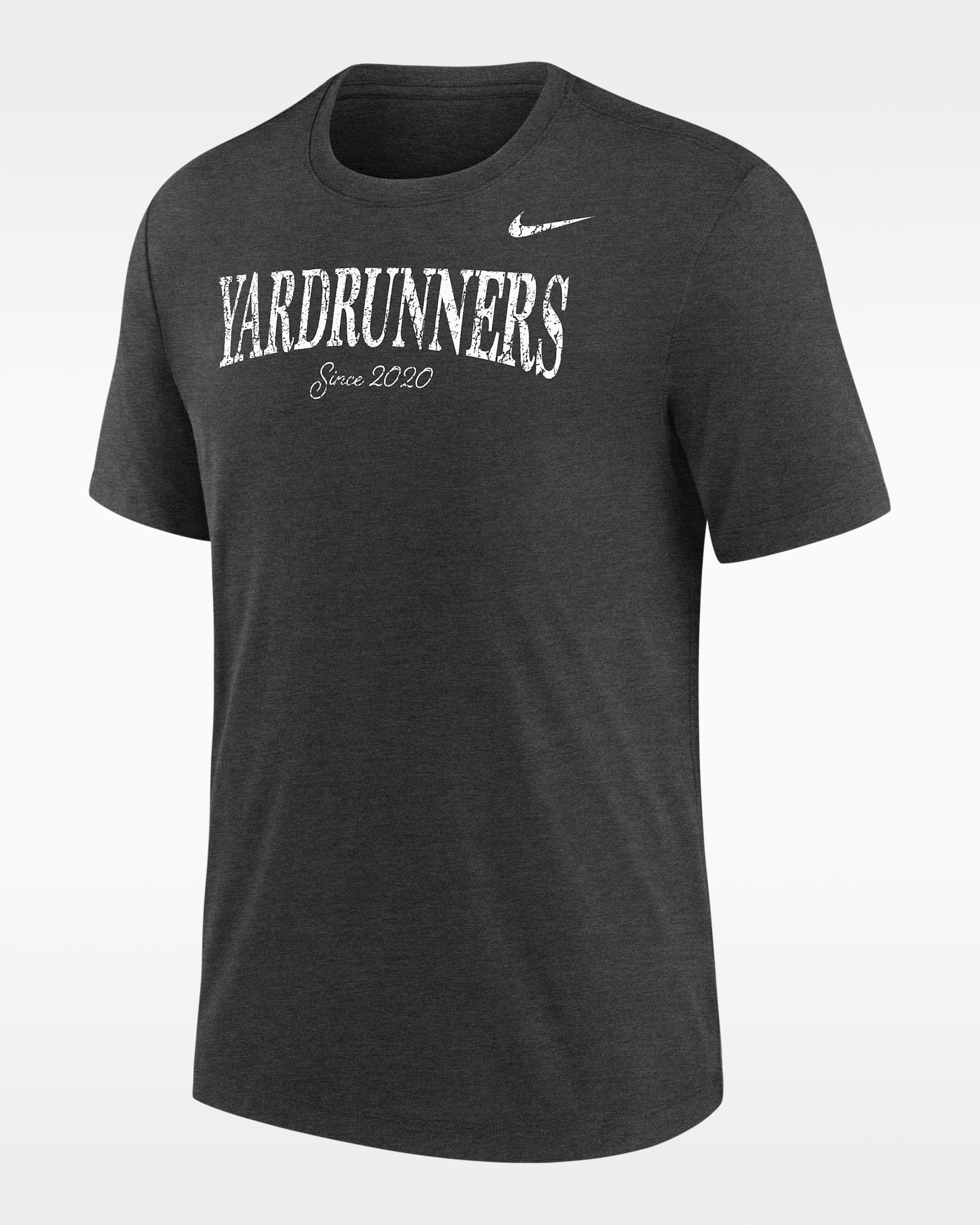 Playera de manga corta Tri-blend para hombre Nike College (Yardrunners) - Negro