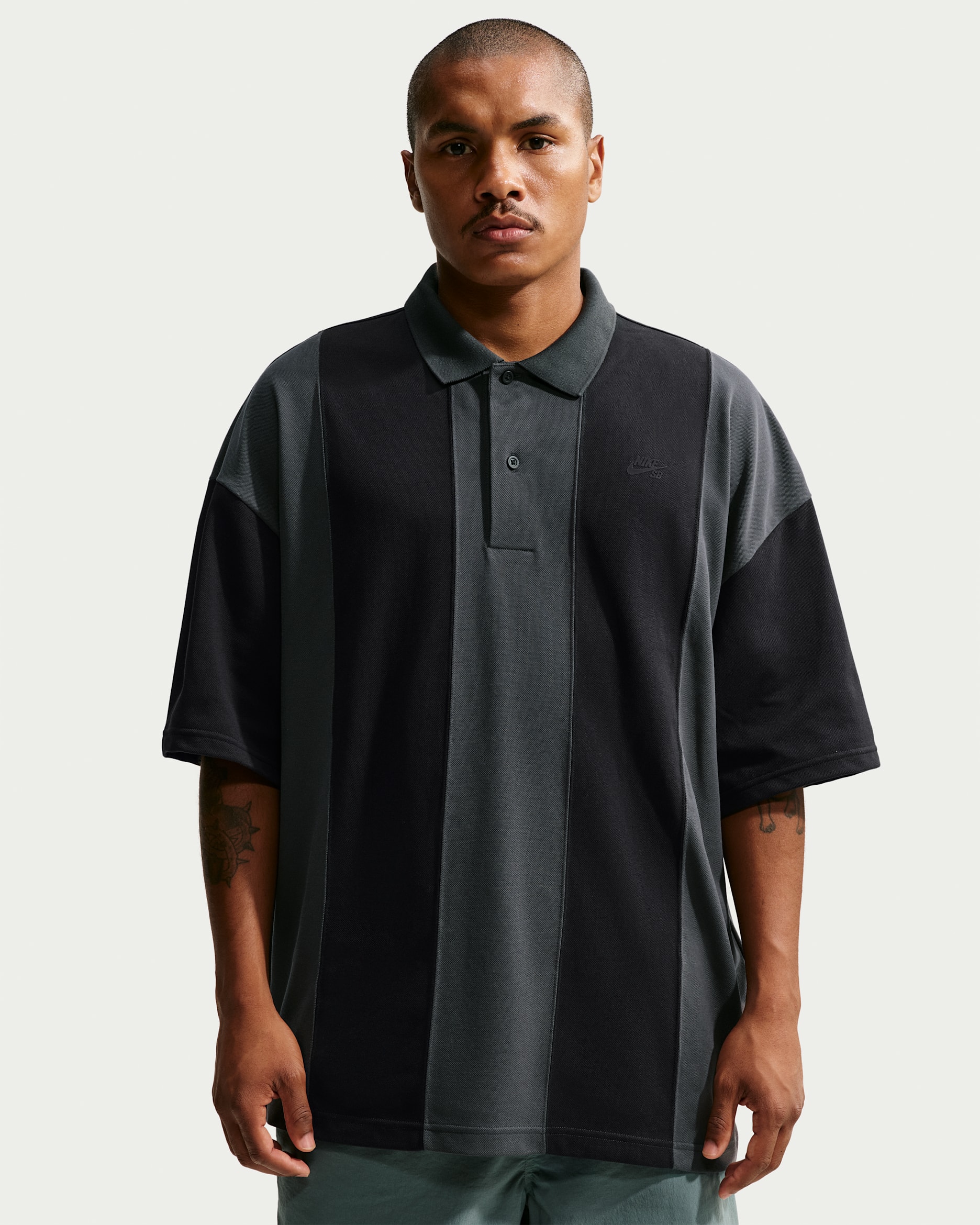 Nike SB-skaterpolo - sort/Dark Smoke Grey/sort