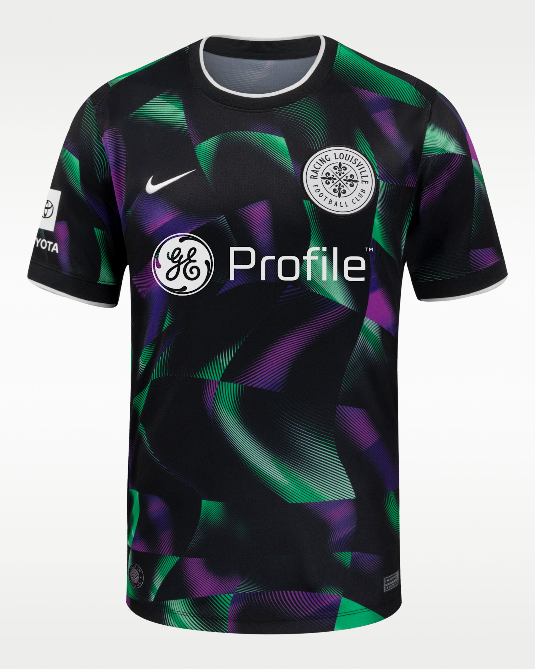 Racing Louisville FC Stadium Away Men's Nike Dri-FIT NWSL Replica Jersey - Mint Foam