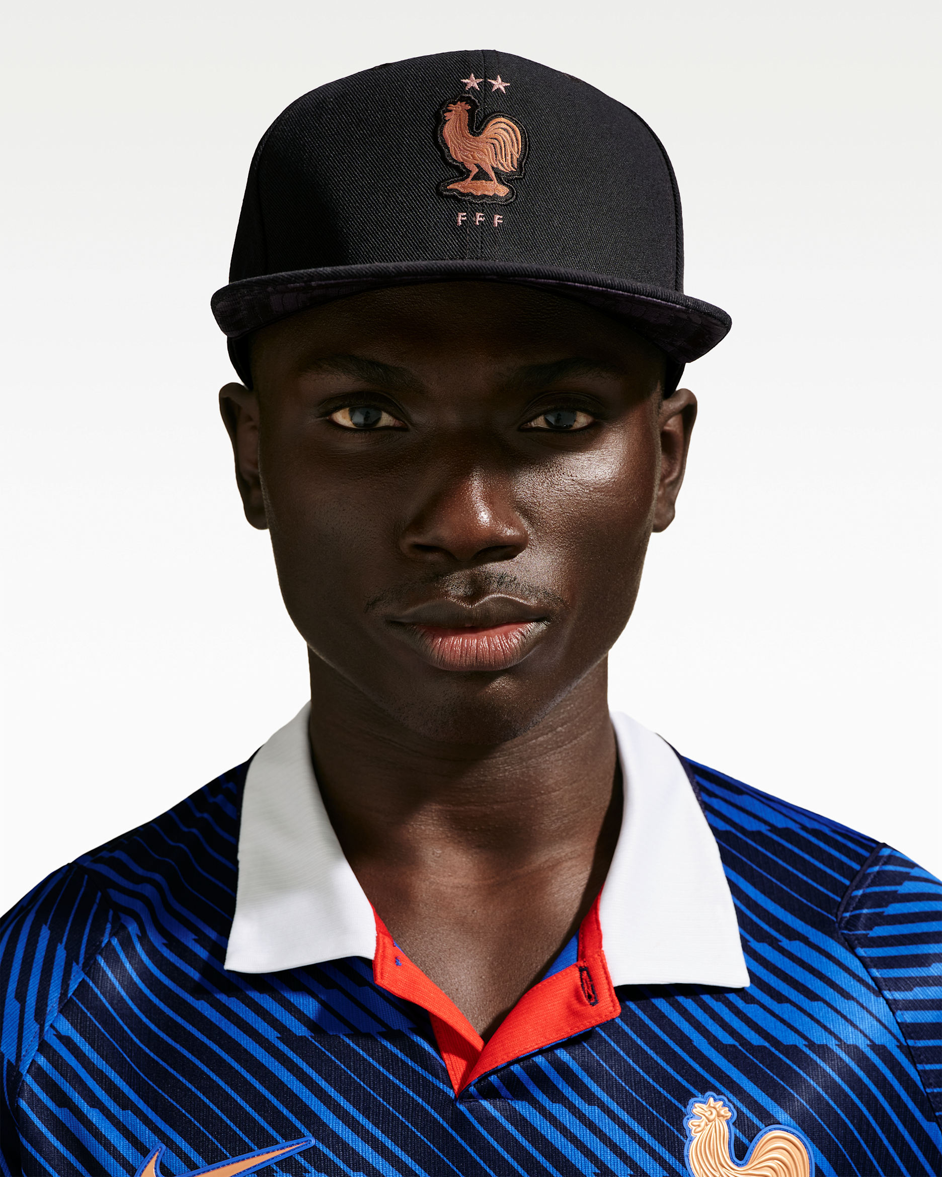 Gorra de futbol Nike Pro para hombre FFF - Negro