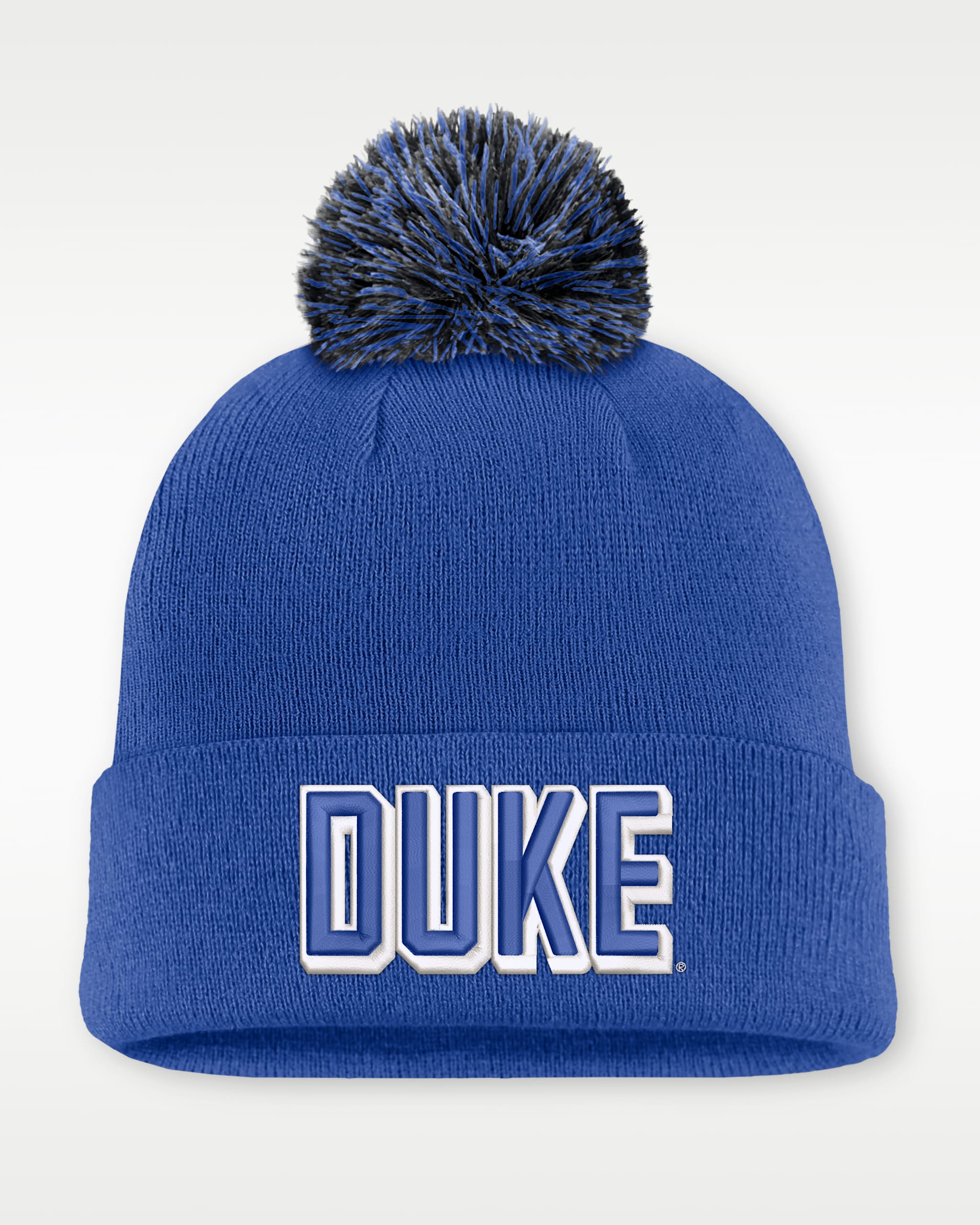 Duke Peak Men's Nike College Cuffed Beanie - Royal