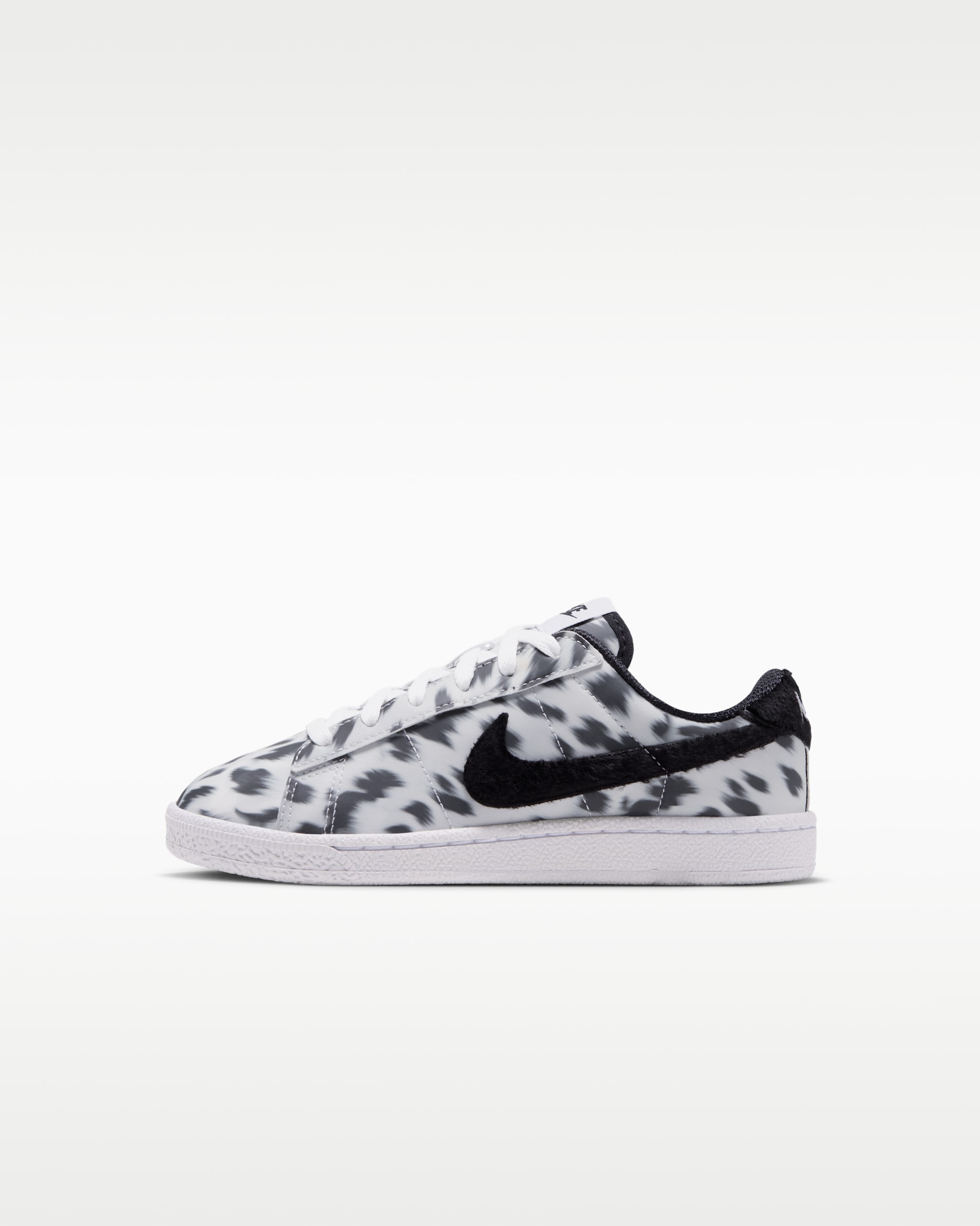 Chaussure Nike Tennis Classic pour enfant - Blanc/Noir