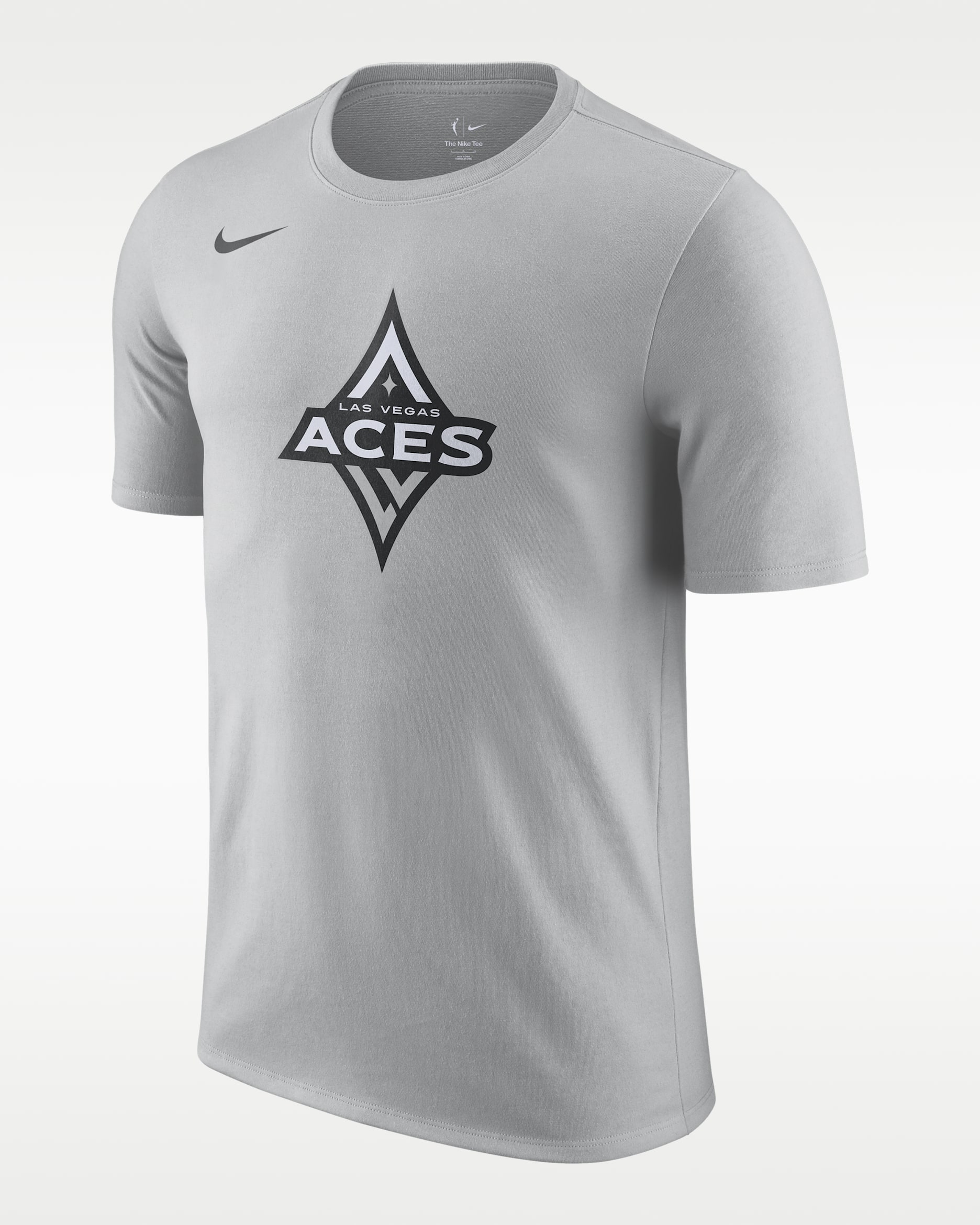 Las Vegas Aces Logo Nike Dri-FIT WNBA T-Shirt - Flat Silver