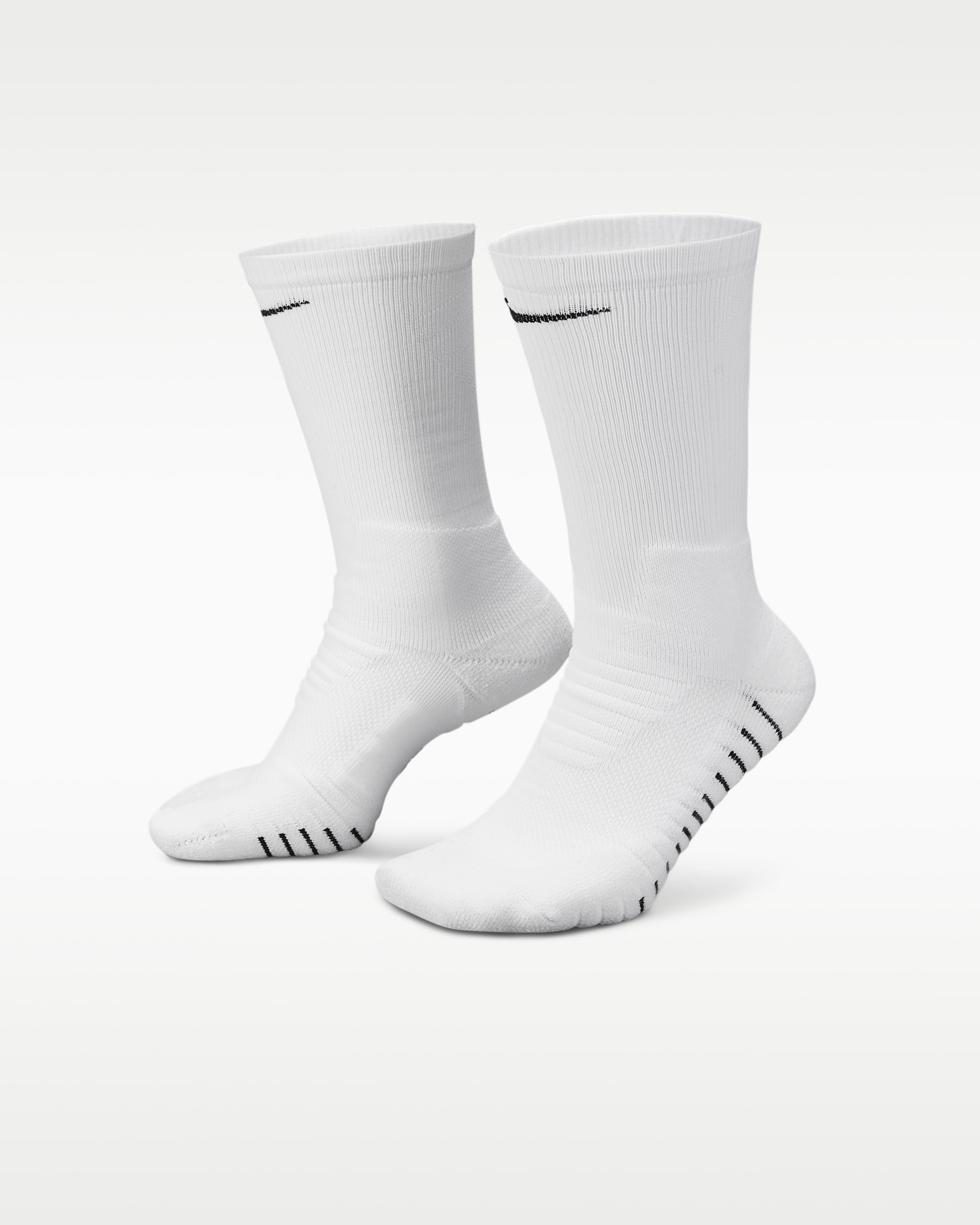 Nike Vapor Football Crew Socks - White/Black