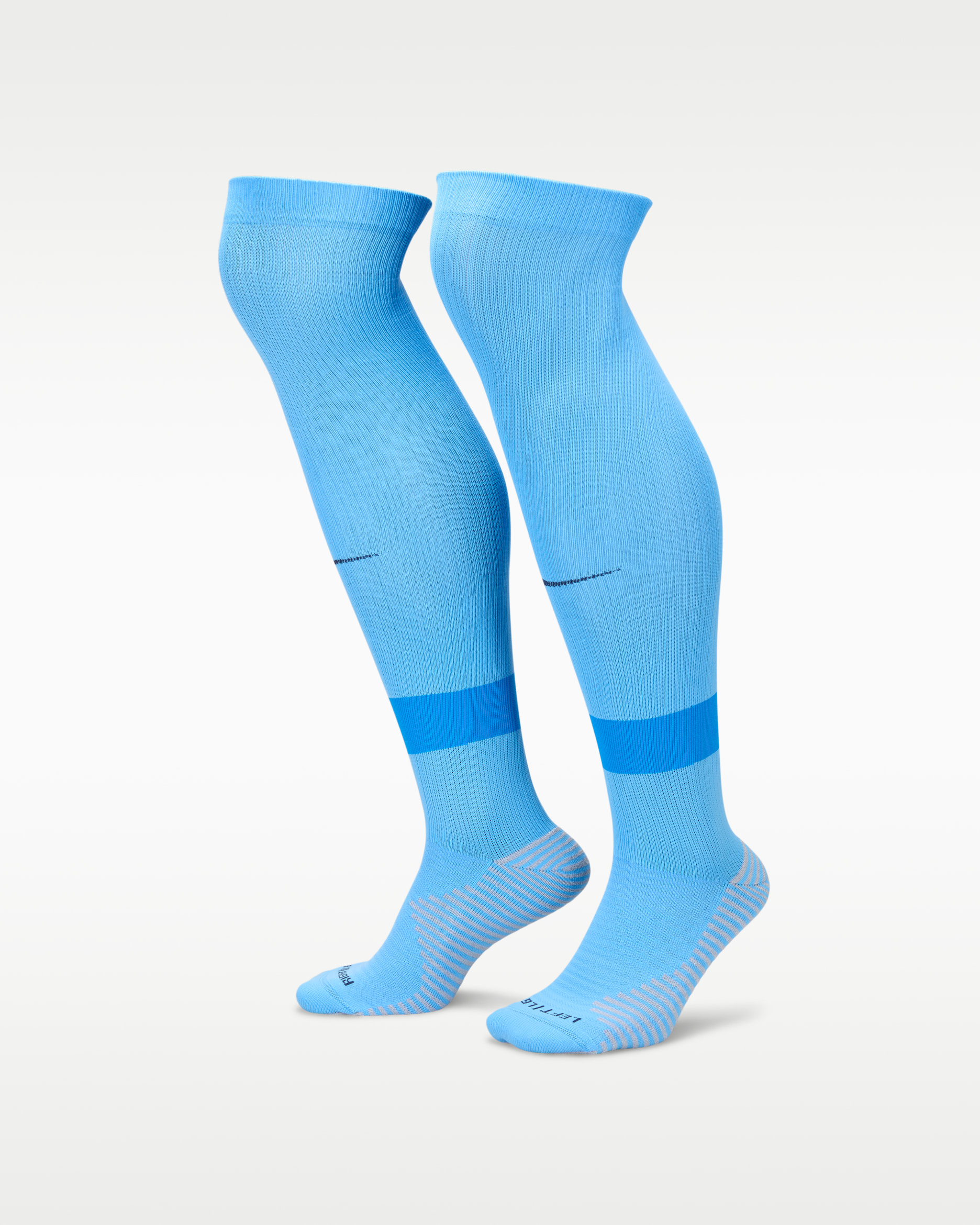 Calcetines de fútbol hasta la rodilla Nike Strike - Azul universitario/Azul Italia/Azul marino medianoche