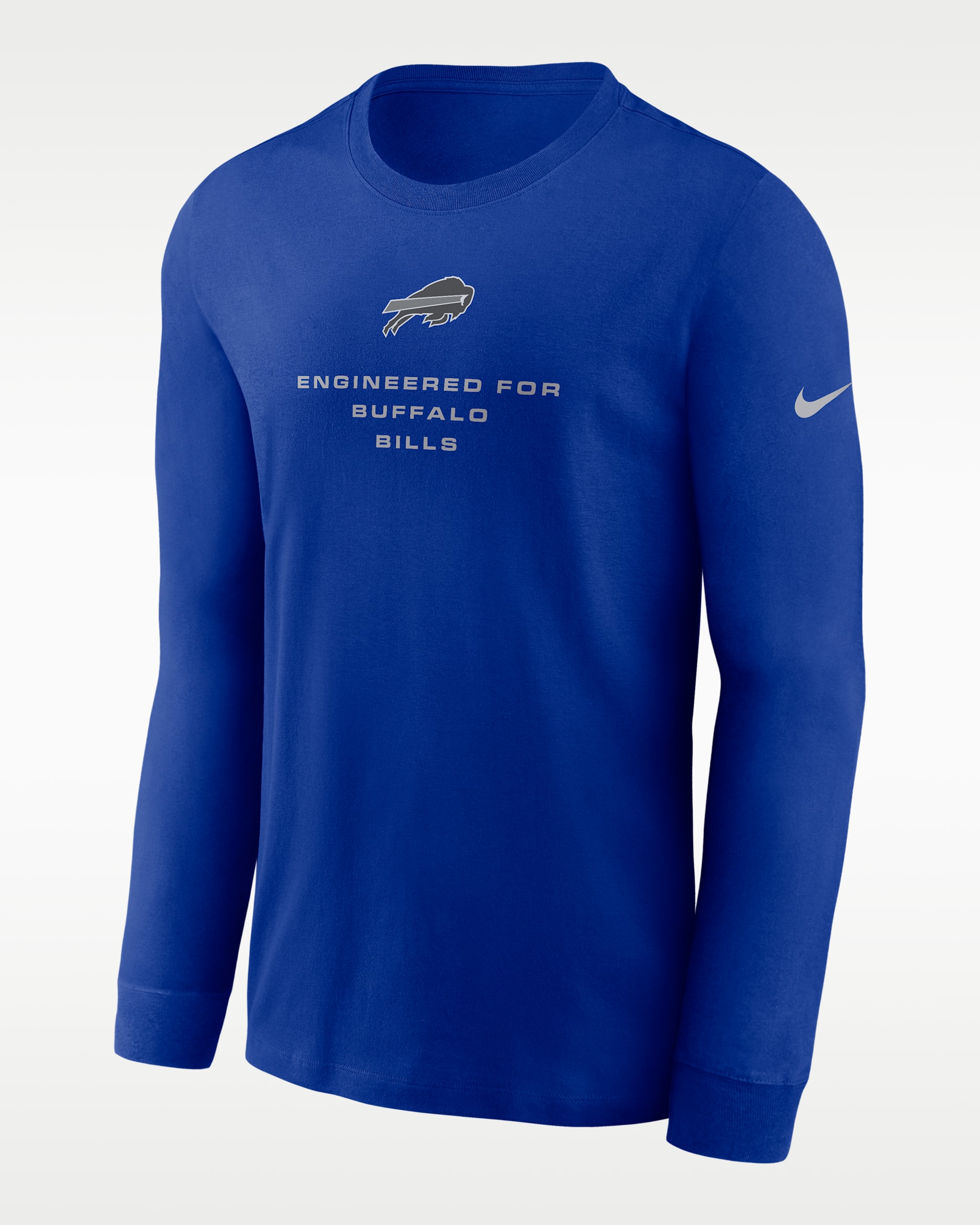 Buffalo Bills Team Issue Men's Nike Dri-FIT NFL Long-Sleeve T-Shirt - Old Royal
