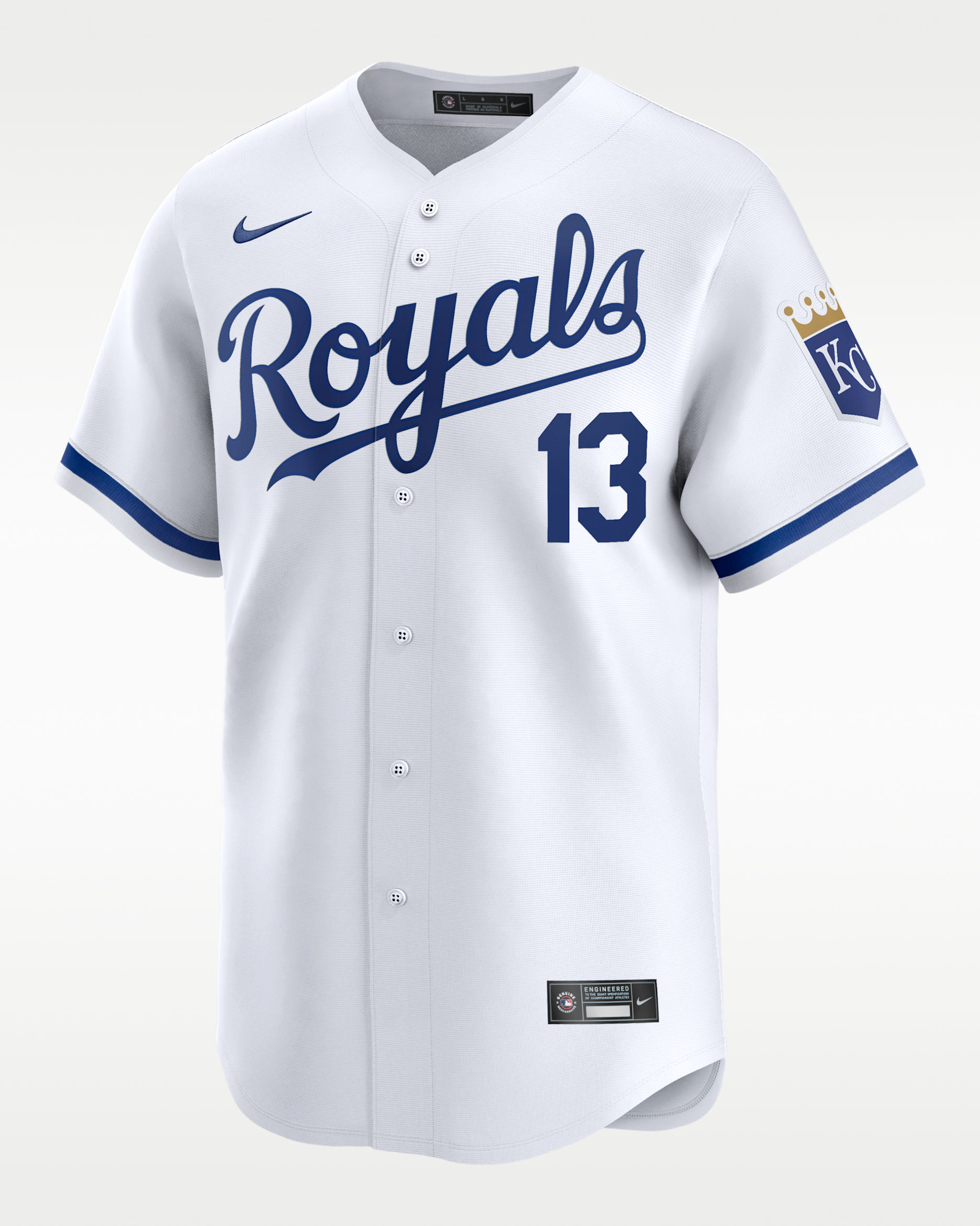 Salvador Perez Kansas City Royals Men's Nike Dri-FIT ADV MLB Limited Jersey - White