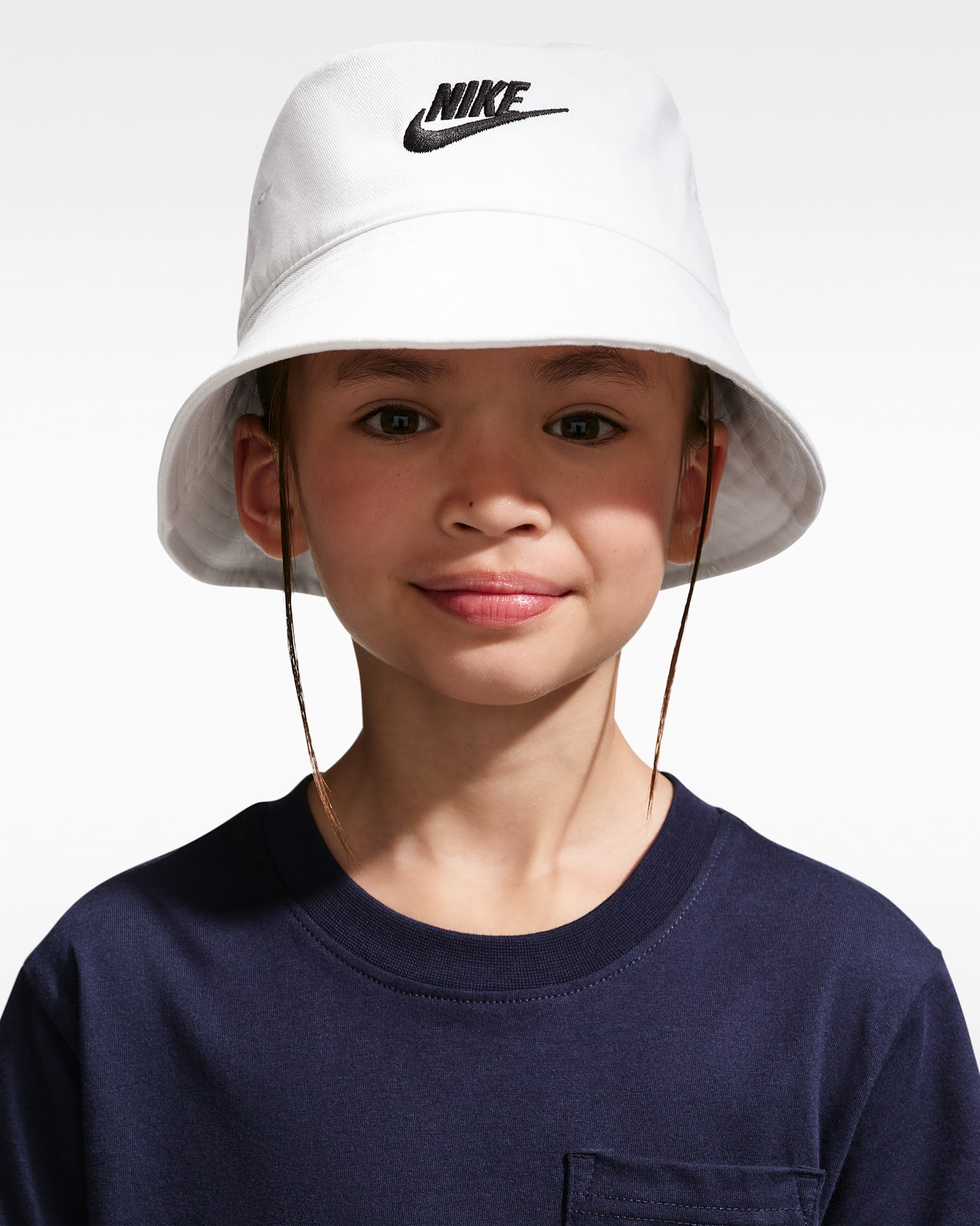Nike Little Kids' Futura Apex Bucket Hat - White