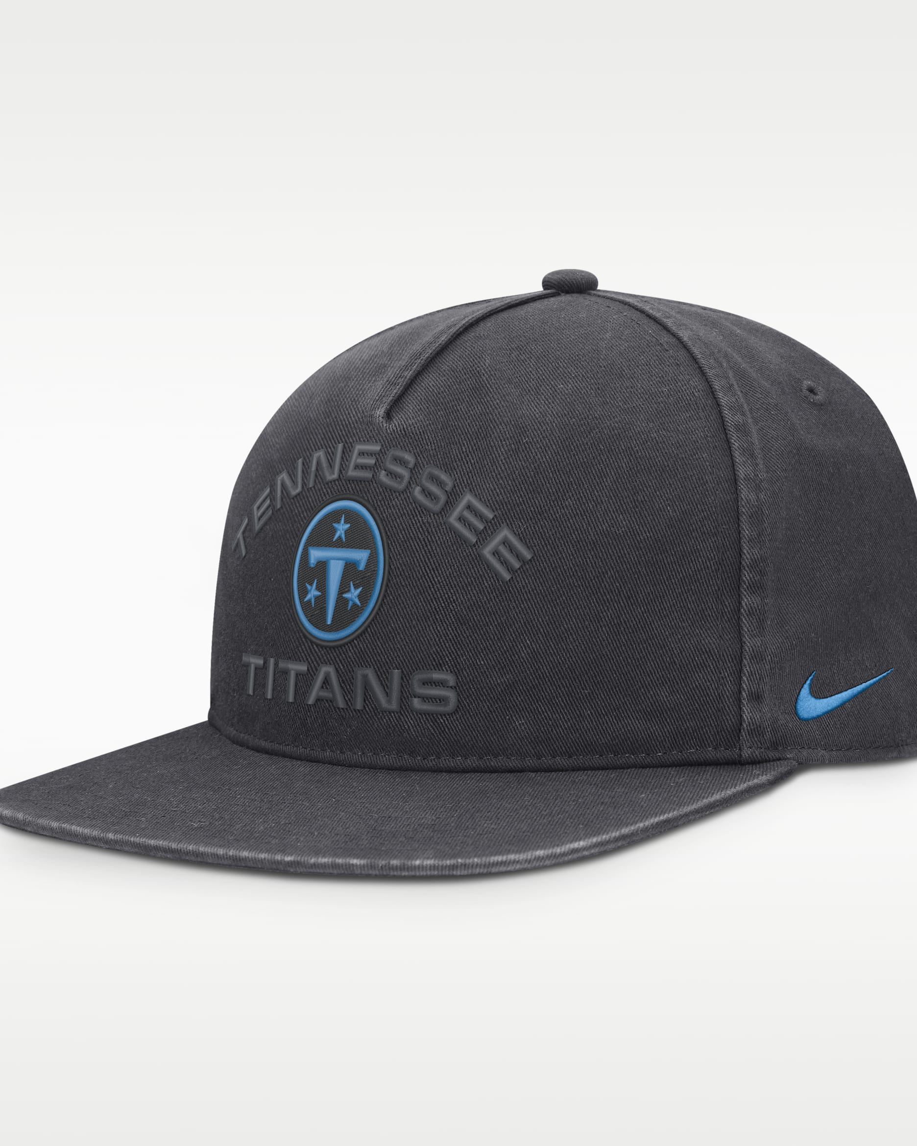 Gorra ajustable Nike de la NFL para hombre Tennessee Titans Primetime Pro - Antracita