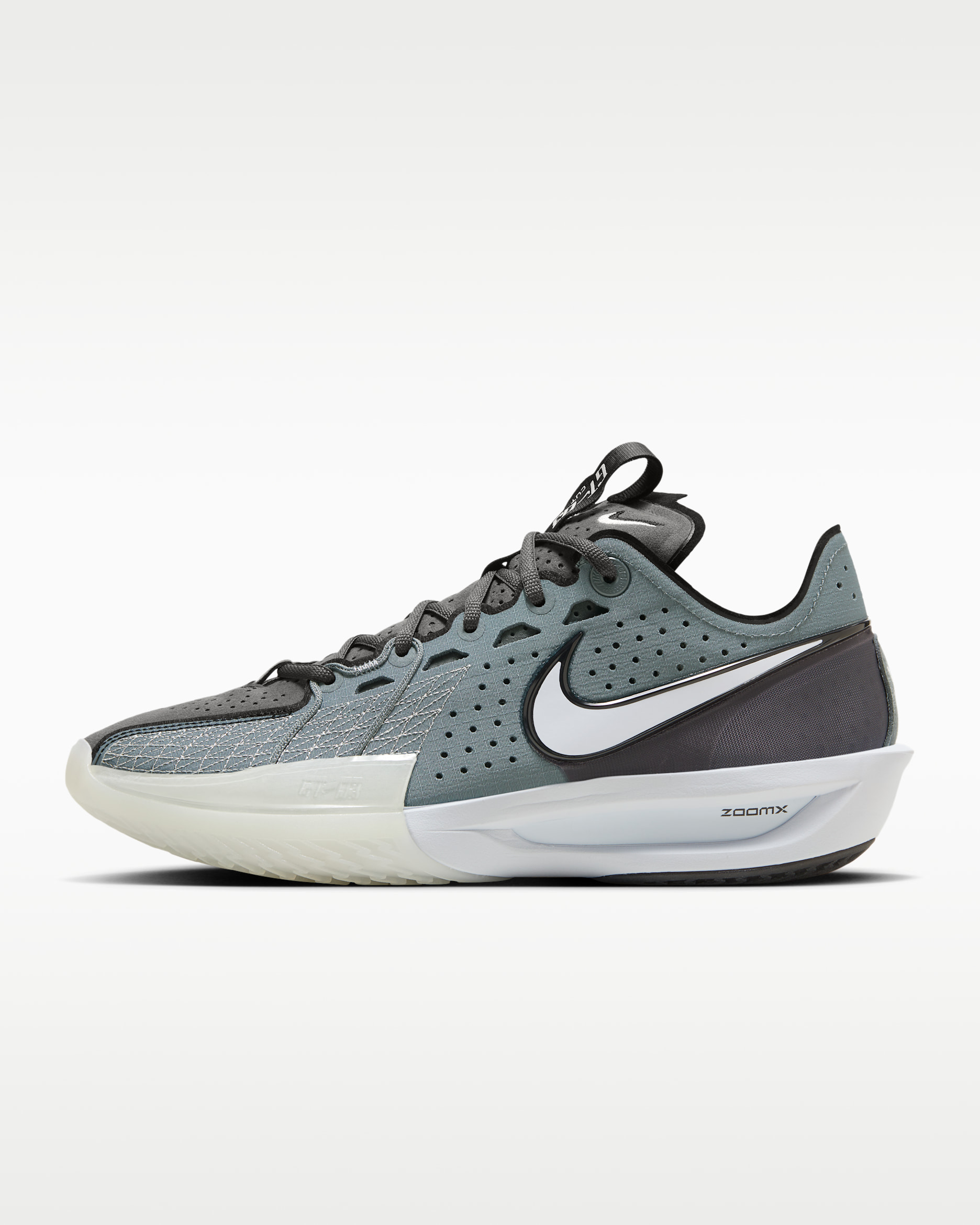 Nike G.T. Cut 3 EP Basketball Shoes - Cool Grey/Football Grey/Sail/Black